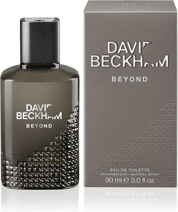 DAVID BECKHAM Beyond - Eau De Toilette for Him - Fougère Herbaceous Fragrance with Notes of Fresh Mojito Accord, Black Pepper and Magnetic Patchouli - Long Lasting - 90ml | for Him Halalzen