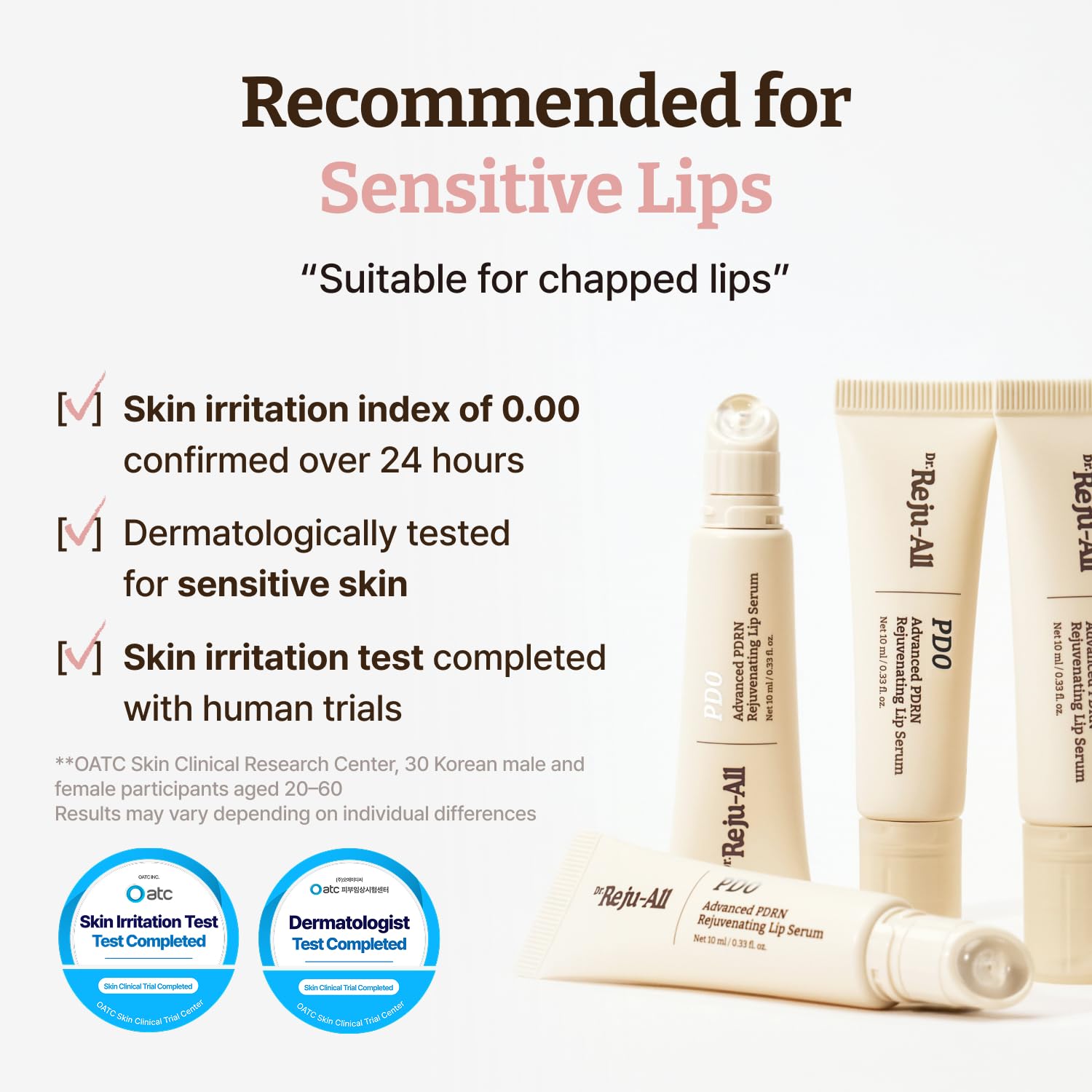 Dr.Reju-All Advanced PDRN Rejuvenating Lip Serum – Hydrating Lip Balm with Lipozip PDRN for Glowy, Dewy Lips – Gentle Exfoliating & Smoothing Lip Moisturizer – Hibiscus & Lactic Acid – 0.3 Fl Oz Halalzen