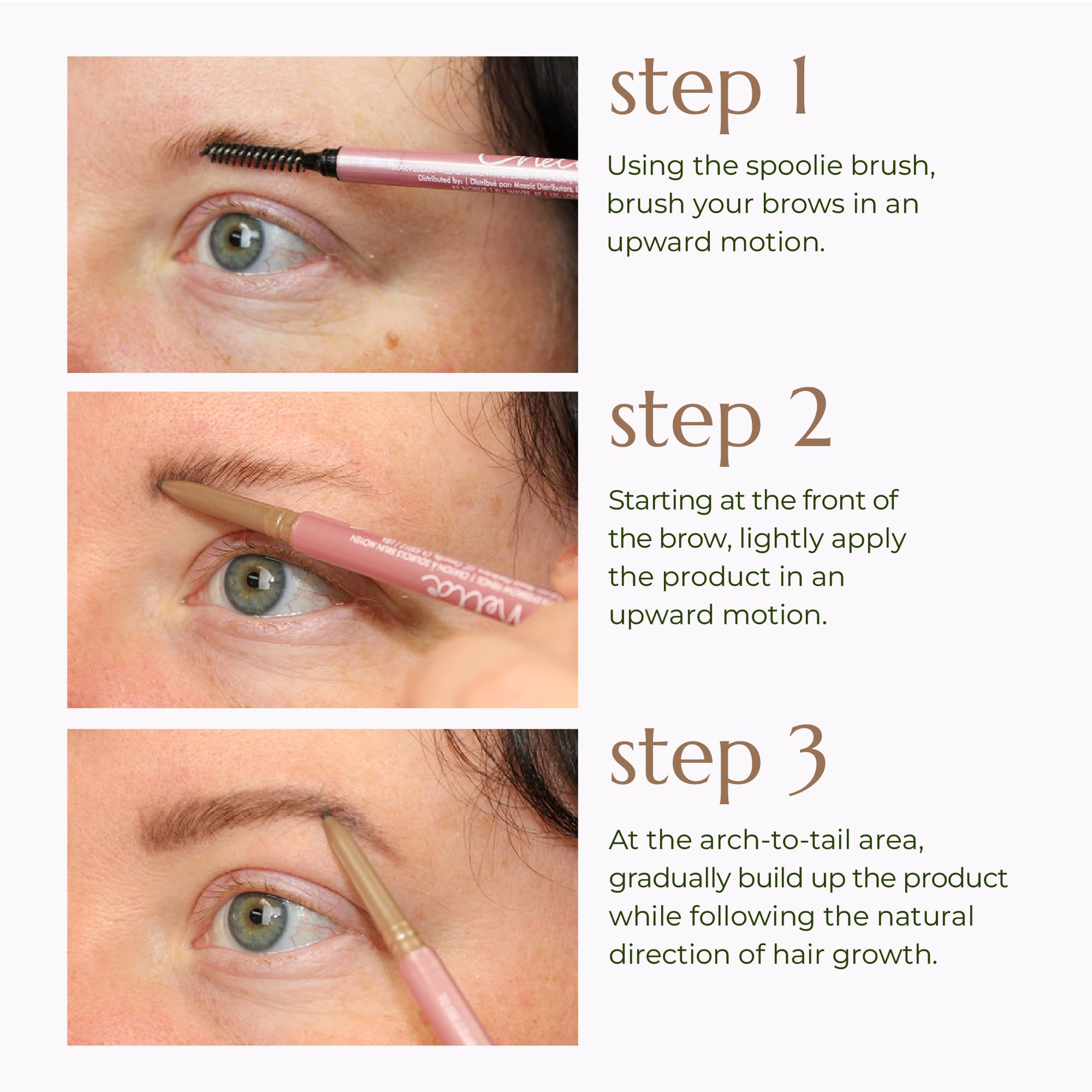 Chella Eyebrow Pencil – Easy-to-Use Brow Definer for Shaping, Filling & Blending – Long-Wear Taupe Eyebrow Pencils for Women with Precise Tip (Taupe)