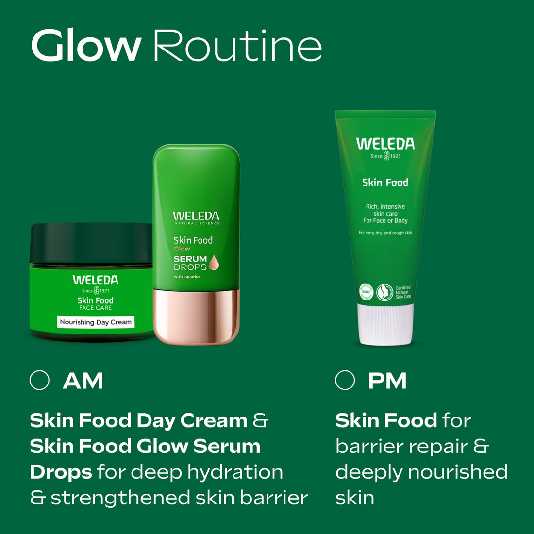 Weleda Skin Food Glow Face Serum Drops, Facial Serum with Liquorice, Reduces Pigmentation, Glow Booster, 100% Certified Natural, Organic, Vegan, 30ml