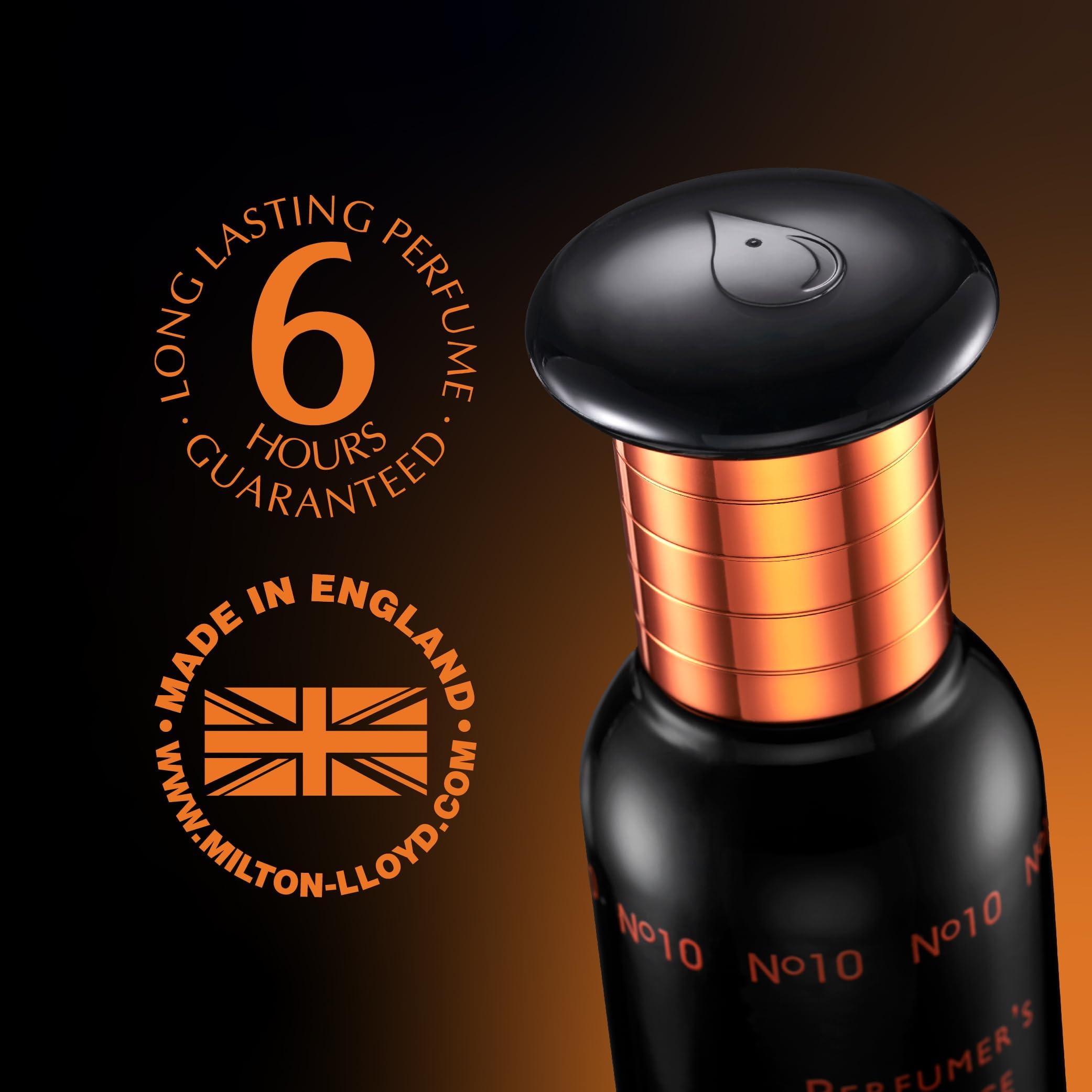 PERFUMER'S CHOICE No 10 by Mojo Perfume for Men. 83ml Eau de Parfum, Luxury Fragrance - Mens Aftershave, Long Lasting Fragrance by Milton-Lloyd