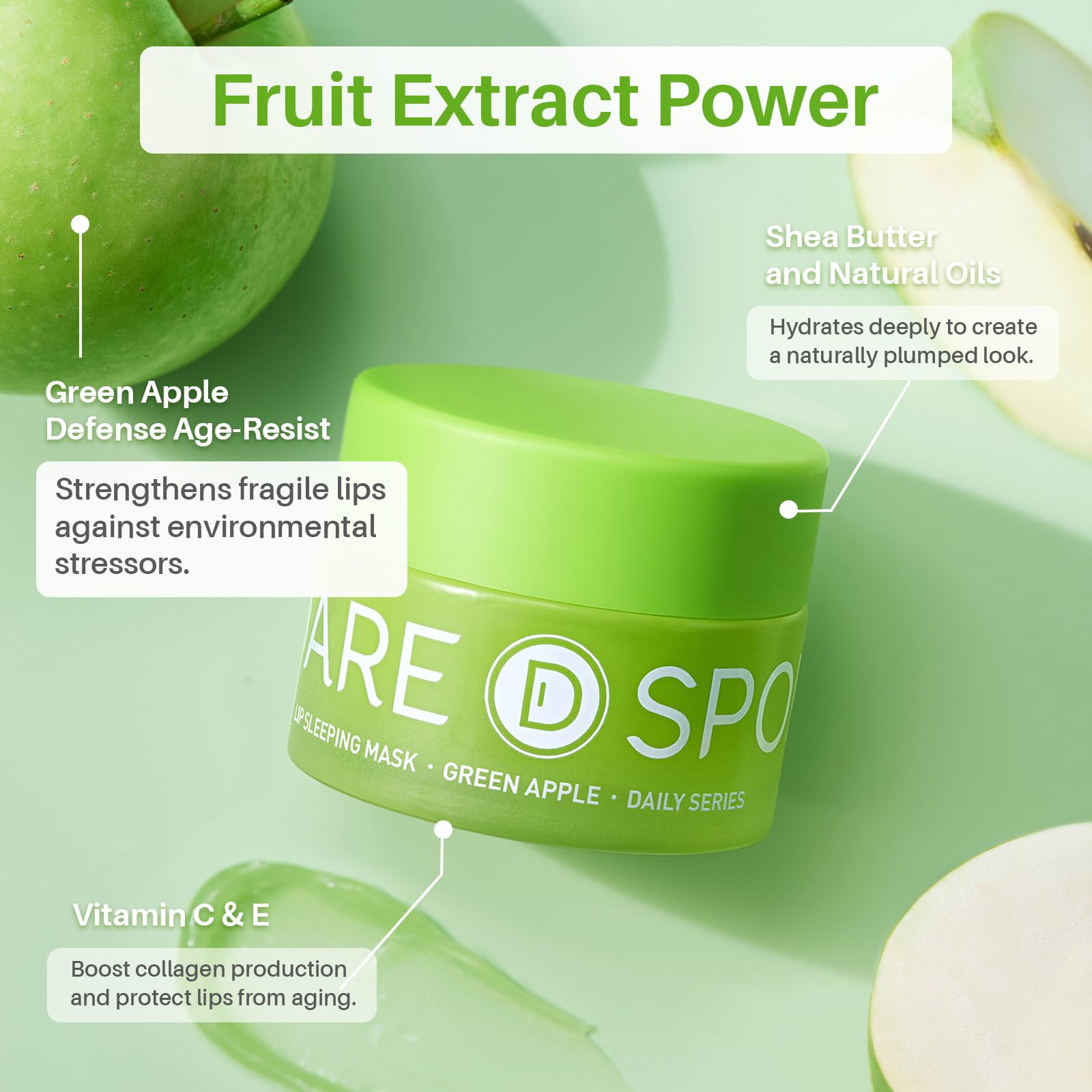 SPODARE Lemon Lip Mask, Hydrating Overnight Lip Sleeping Mask, Lip Moisturizer for Dry Cracked Lips Care, Dual-Color Lips Balm for Nourishing and Softening Lips, Minimizes Fine Lines - 12g Halalzen