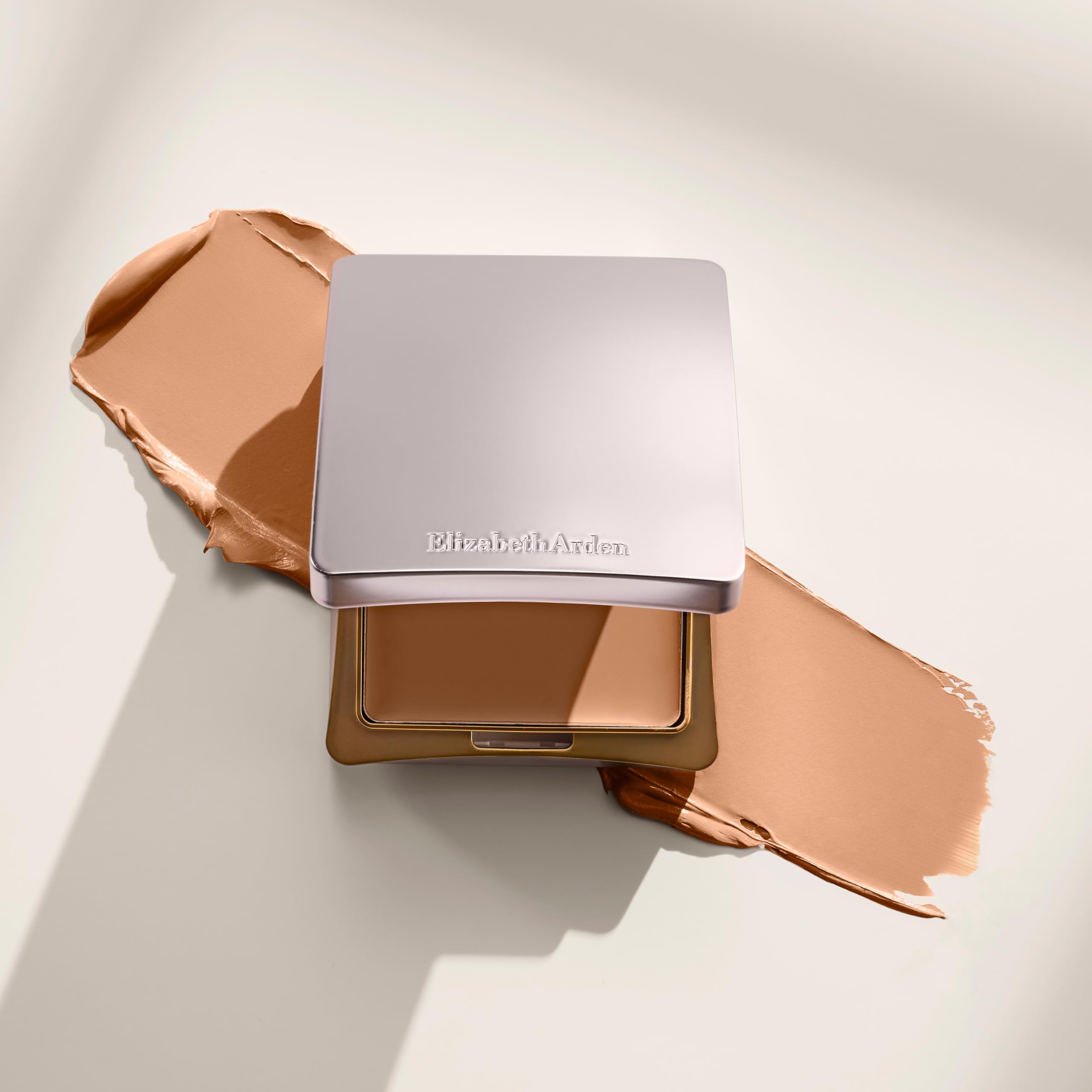 Elizabeth Arden Flawless Finish Sponge-On Cream Foundation Makeup, Medium-to-Full Coverage, Includes Compact & Applicator, 0.8oz Halalzen
