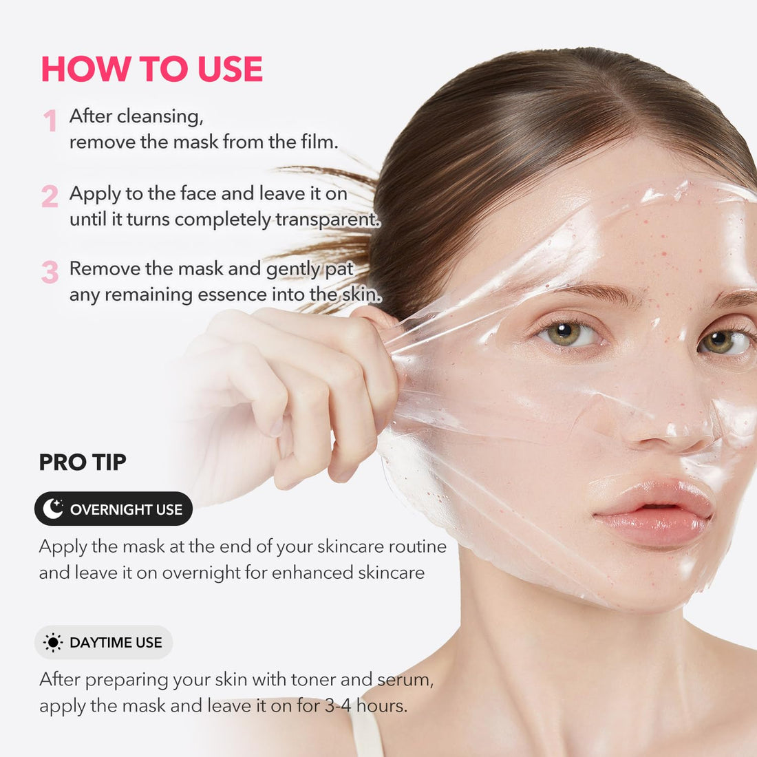 APRILSKIN TXA Pink Capsule Gel Mask | Overnight Face Mask for Glass Glow Skin I 99% High-Purity Tranexamic Acid 3 for uneven skin tone I Elasticity, Hydrating and Firming I Korean Skincare I 30g x 4ea Halalzen