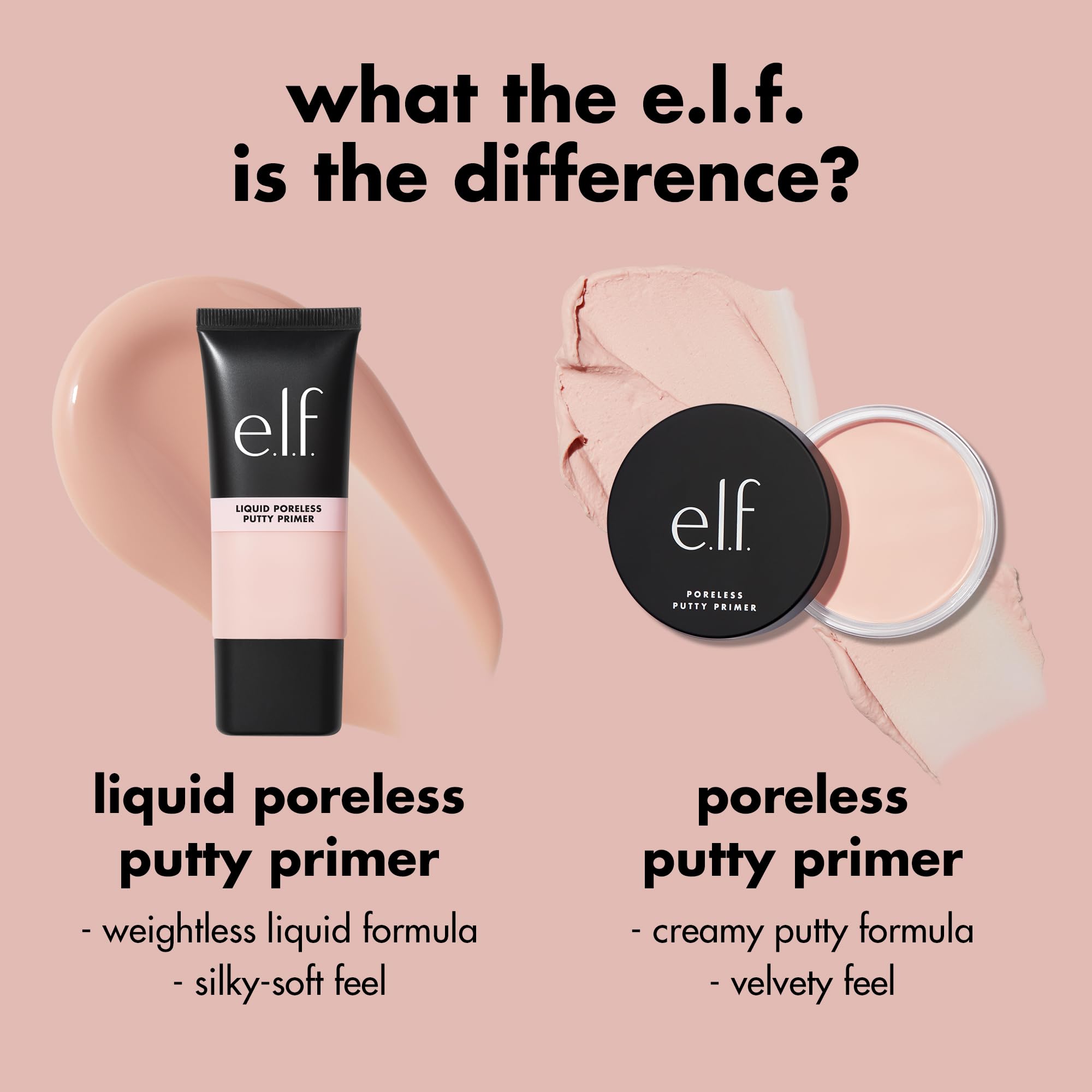 e.l.f. Liquid Poreless Putty Primer, Hydrating Liquid Face Primer For A Smooth Complexion, Grips Makeup For Longwear, Vegan & Cruelty-free Halalzen