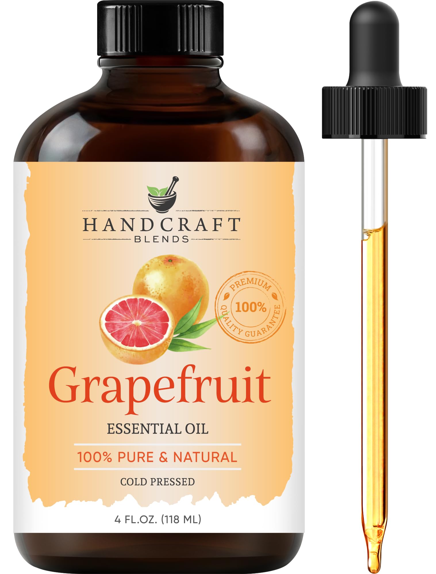 Handcraft Blends Eucalyptus Essential Oil - Huge 118 ml - 100% Pure and Natural - Premium Grade with Glass Dropper