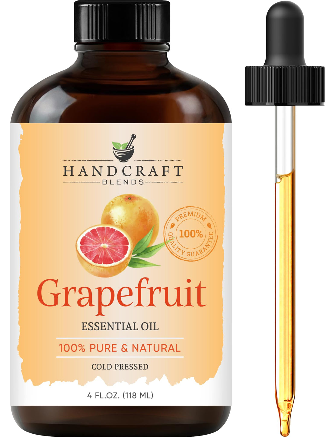 Handcraft Blends Eucalyptus Essential Oil - Huge 118 ml - 100% Pure and Natural - Premium Grade with Glass Dropper