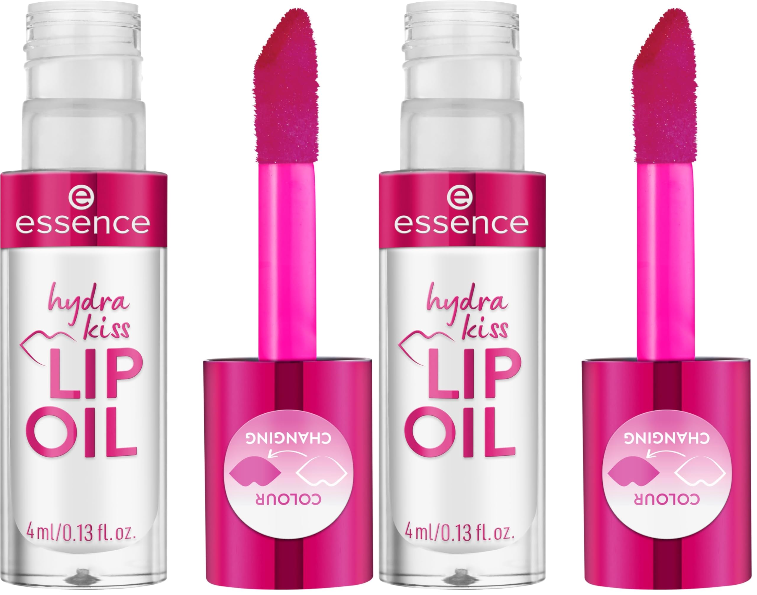 essence hydra kiss LIP OIL, moisturizing/hydrating, caring, with oils, shiny, dewy (4ml)