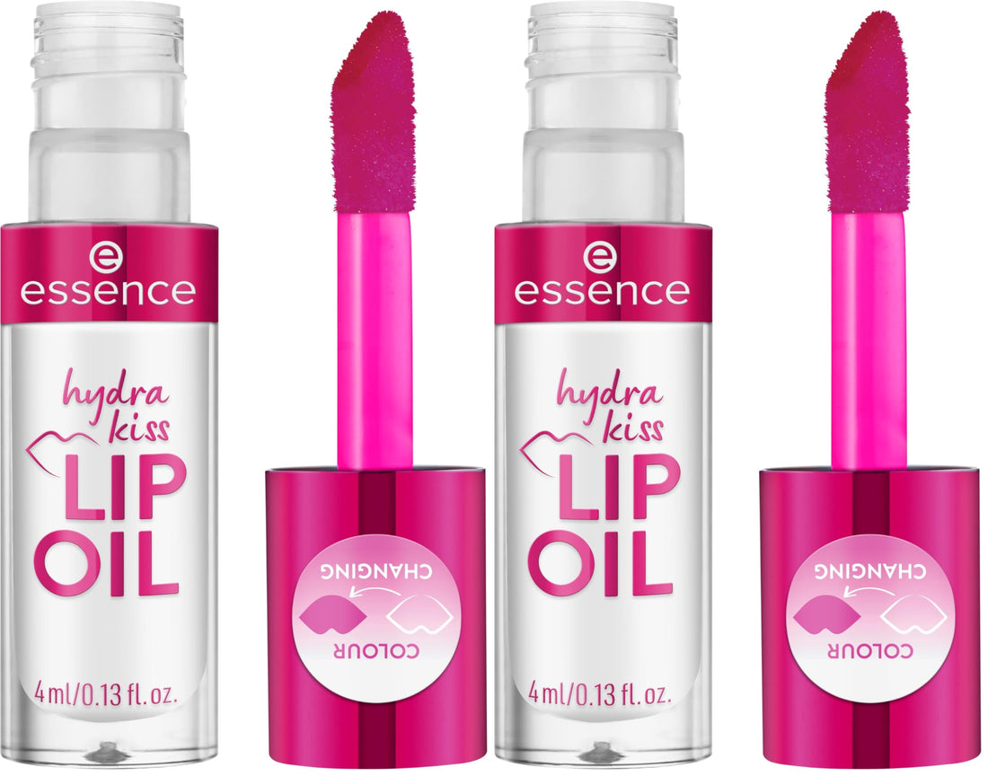 essence hydra kiss LIP OIL, moisturizing/hydrating, caring, with oils, shiny, dewy (4ml)