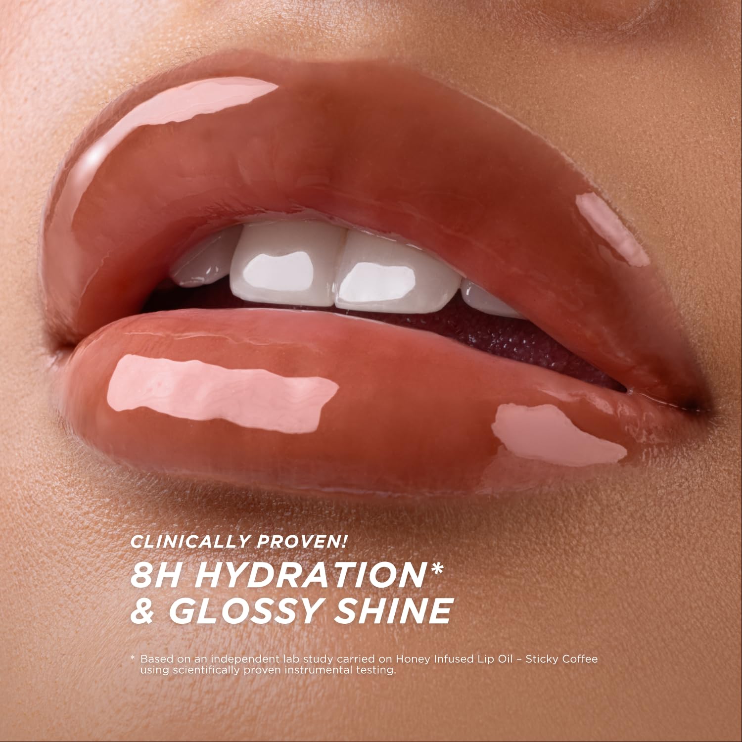 Gisou Honey Infused Lip Oil – Hydrating & Glossy Lip Oil with Jojoba Seed Oil, Non-Sticky Shine, Fresh Honey, 0.27 Fl Oz Halalzen
