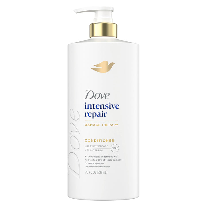 Dove Conditioner Intensive Repair for Damaged Hair with Bio-Protein Care Technology and Amino Serum 28 Fl Oz Halalzen