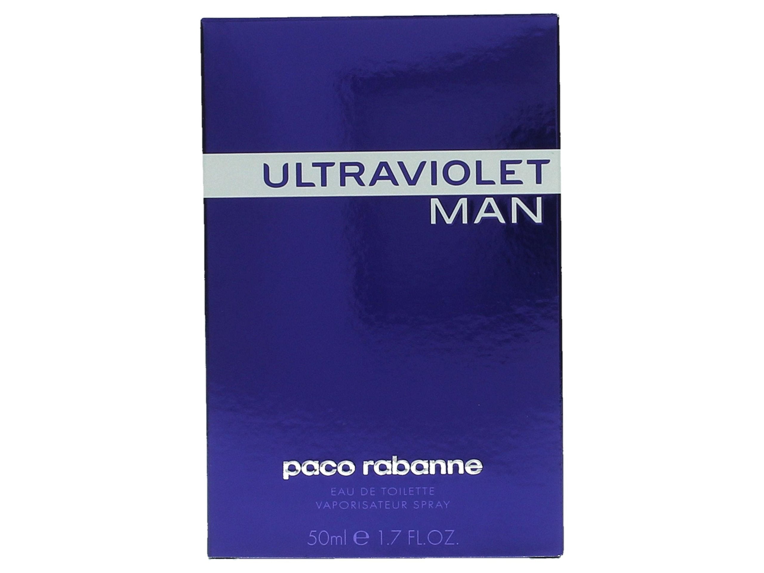 Ultraviolet by Paco Rabanne Eau De Toilette For Men, 100ml, heather black