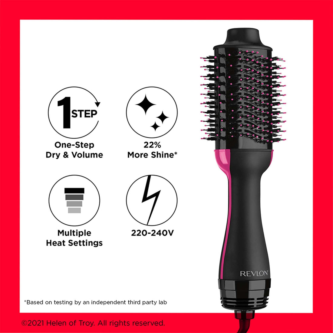 Revlon Hair Tools RVHA6017UK Tangle Free Hot Air Styler, Black Halalzen