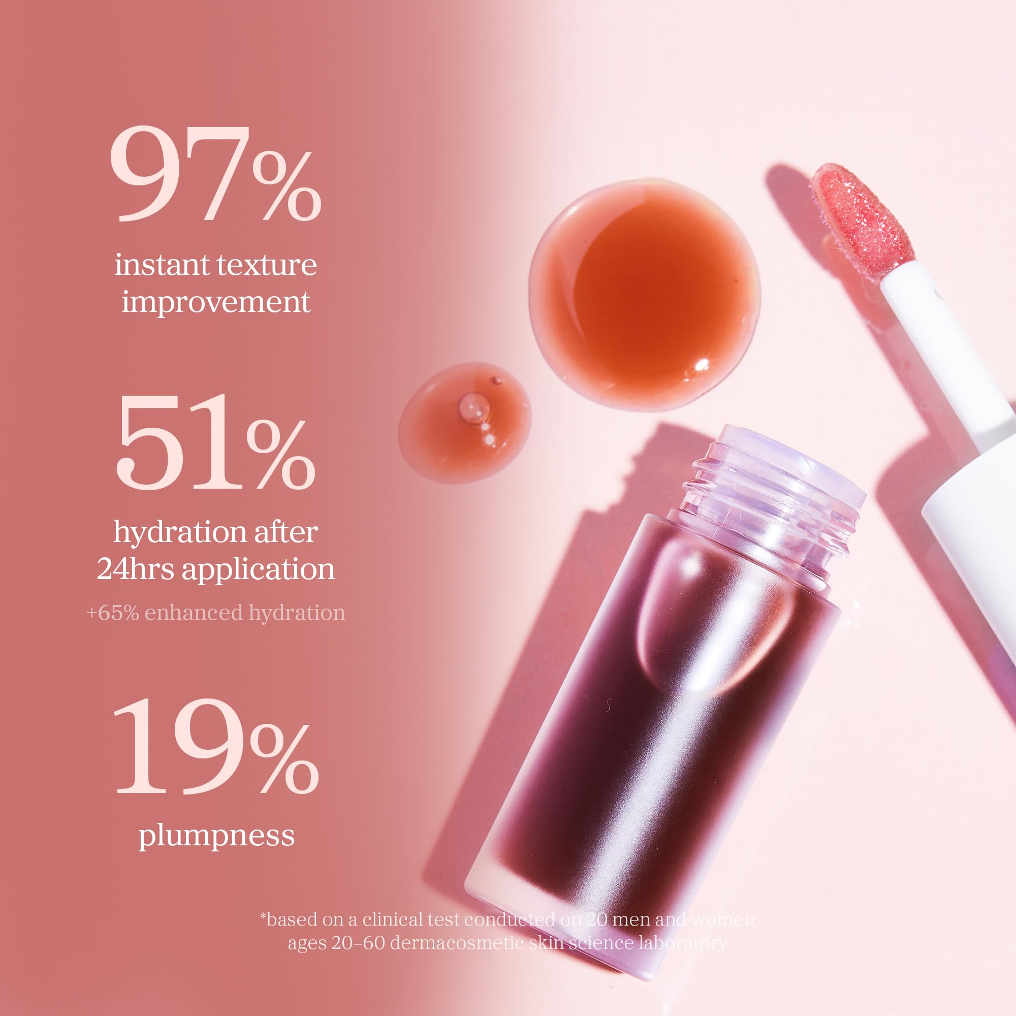 NOONI Korean Lip Oil - Applepeony | Long-Lasting, Moisturizing, Plumping, Revitalizing for Dry Lips, Waterproof, No Peel Off, Hydrating Lip Stain, Stocking Stuffers, Cute Stuff, 0.12 FL Oz Halalzen