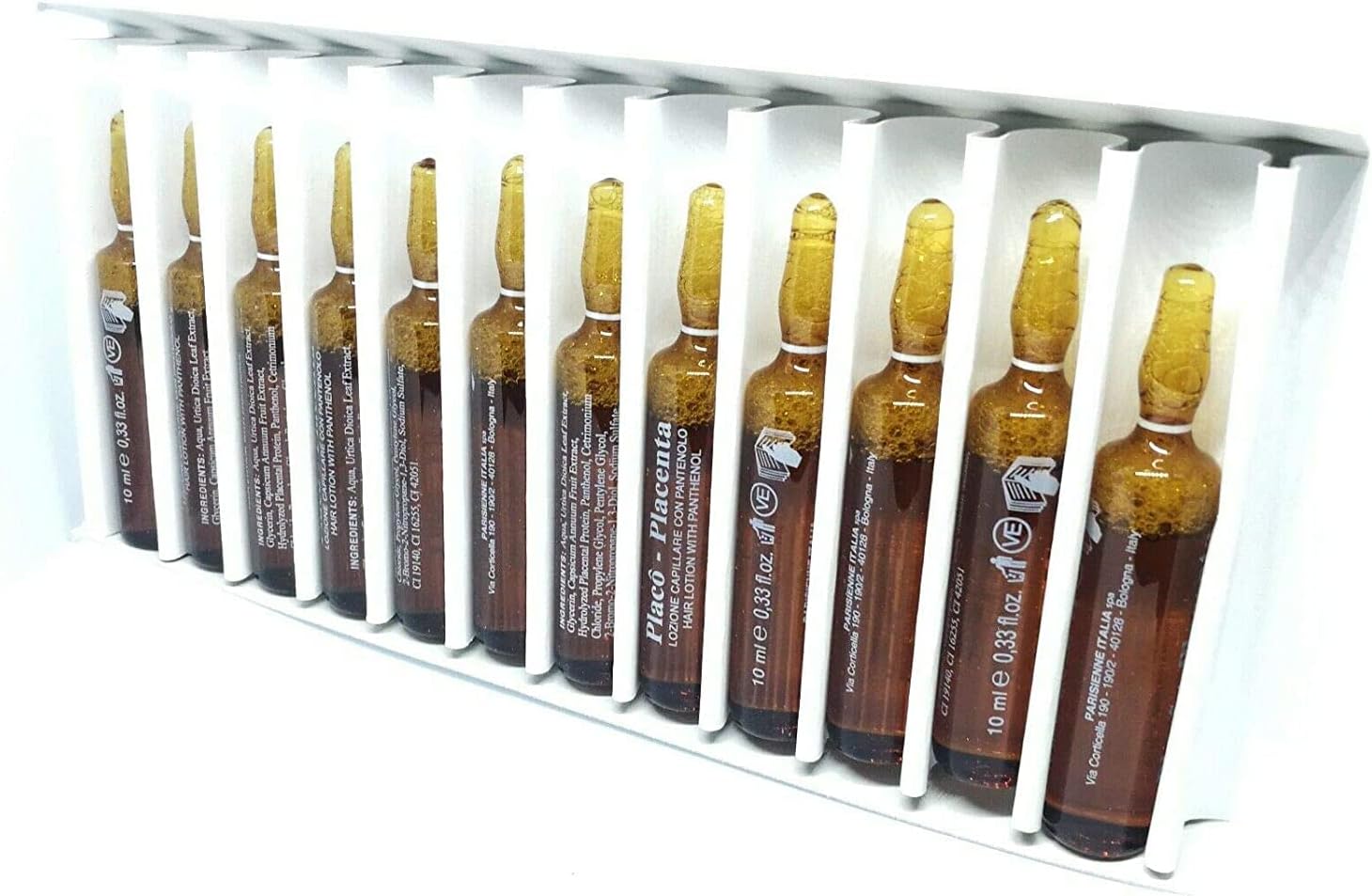 FOR HAIR INTENSIVE TREATMENT AMPOULES AGAINST HAIR LOSS 12X10ml