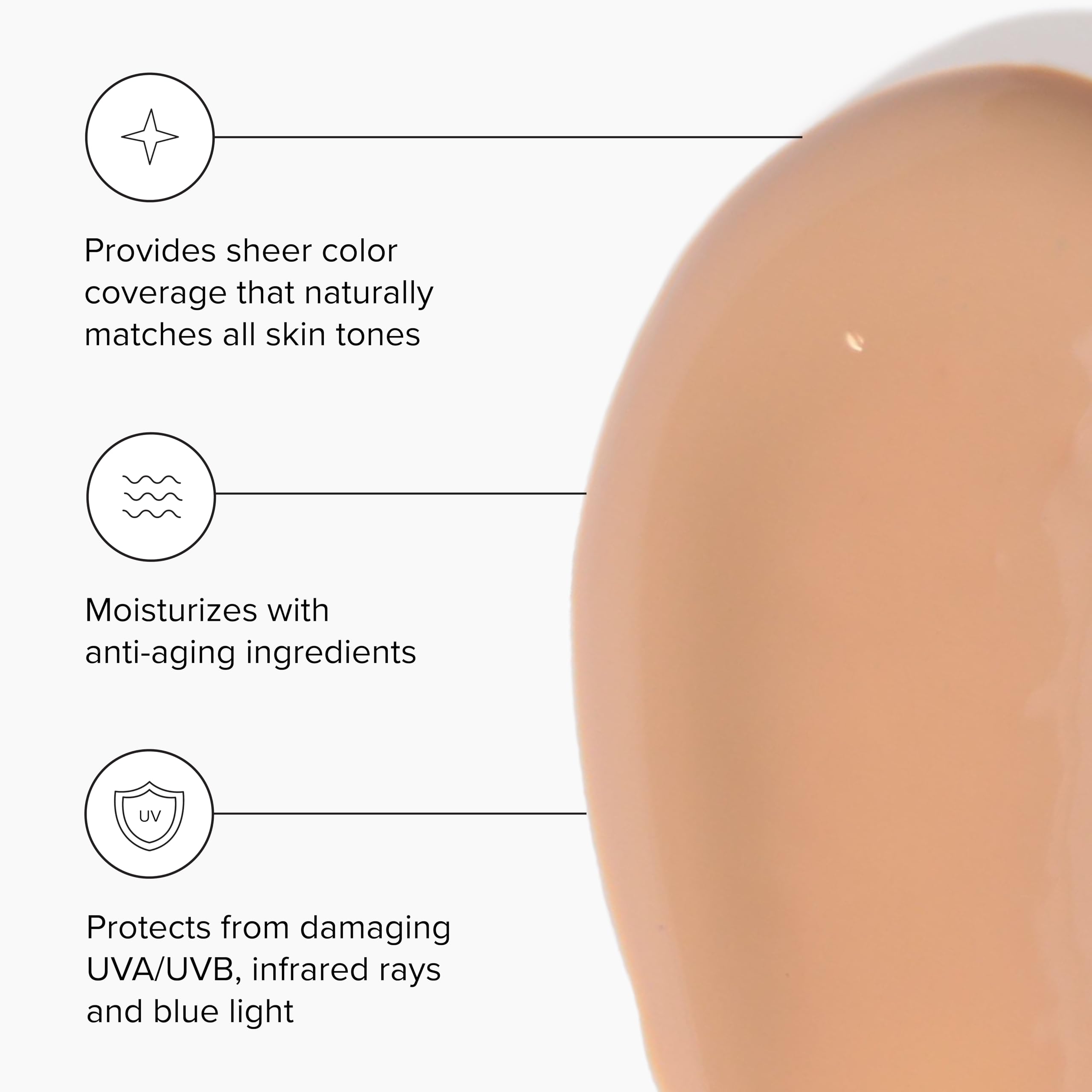 DRMTLGY Universal Tinted Moisturizer SPF 46 – Hydrating Dewy Tinted Sunscreen for Face with Zinc Oxide & Octinoxate – Niacinamide & Hyaluronic Acid – Broad Spectrum Lightweight Daily SPF, 1.7 oz Halalzen
