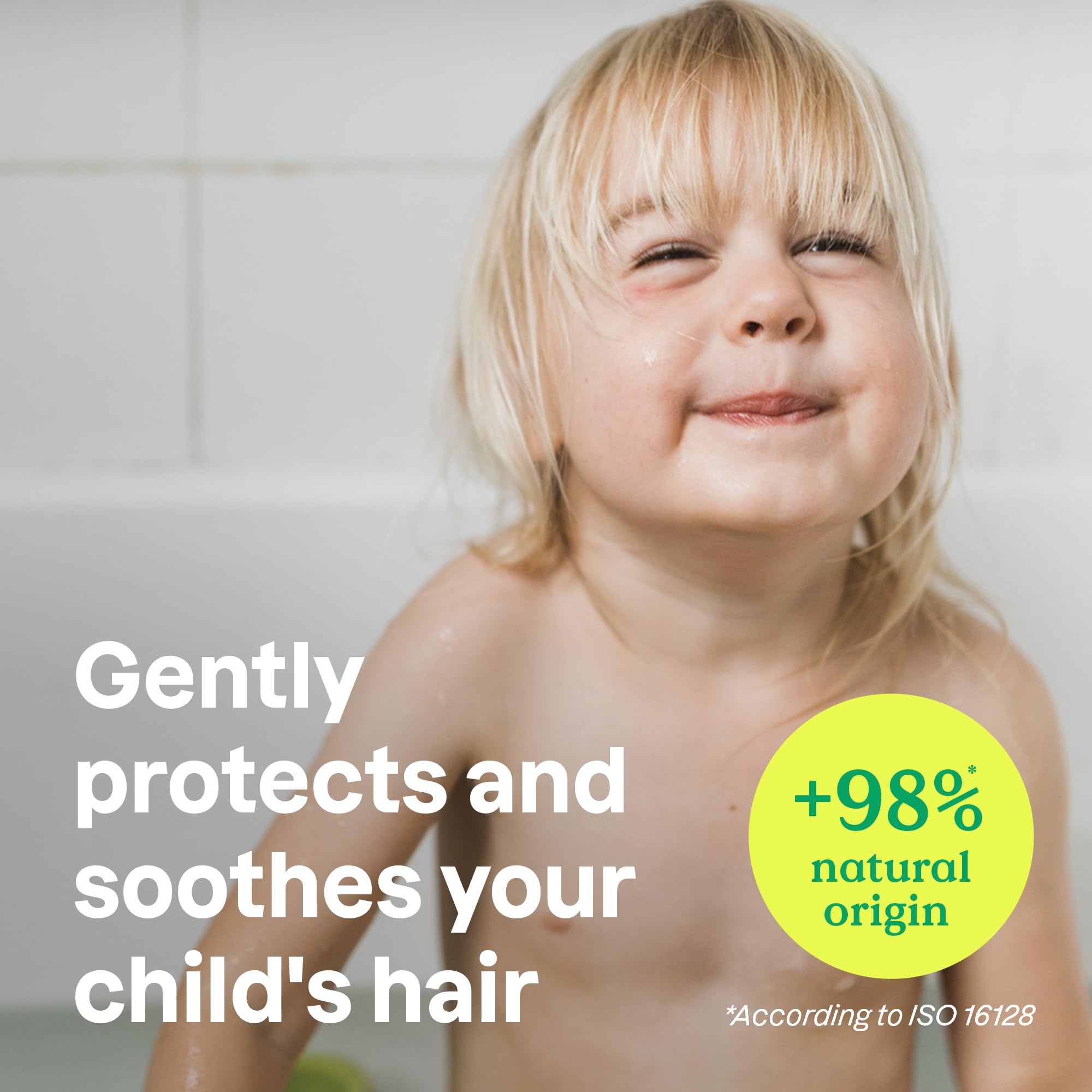 ATTITUDE Natural Conditioner for Kids, Hypoallergenic, Vegan, Plant- and Mineral-Based, Vegan and Cruelty-free, Vanilla and Pear, 8 Fl Oz (11115) Halalzen