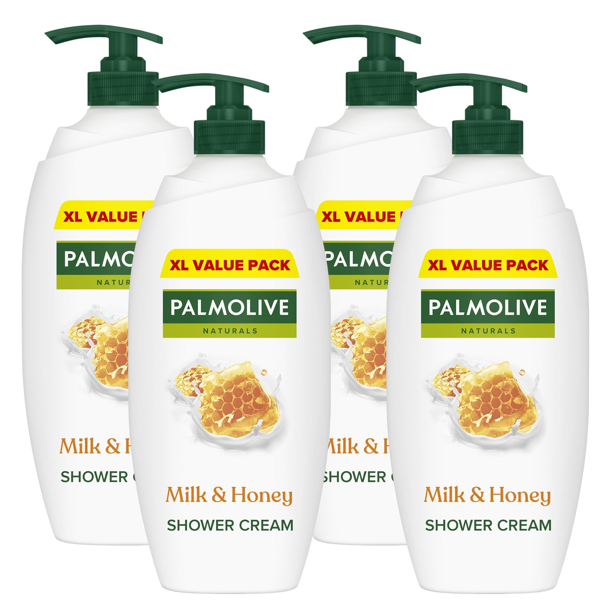 Palmolive Naturals Coconut & Milk Shower Gel and Body Wash 500ml, vitamin E body wash to nourish skin, leaves skin feeling soft, with plant-based almond milk, ingredients of 95% natural origin