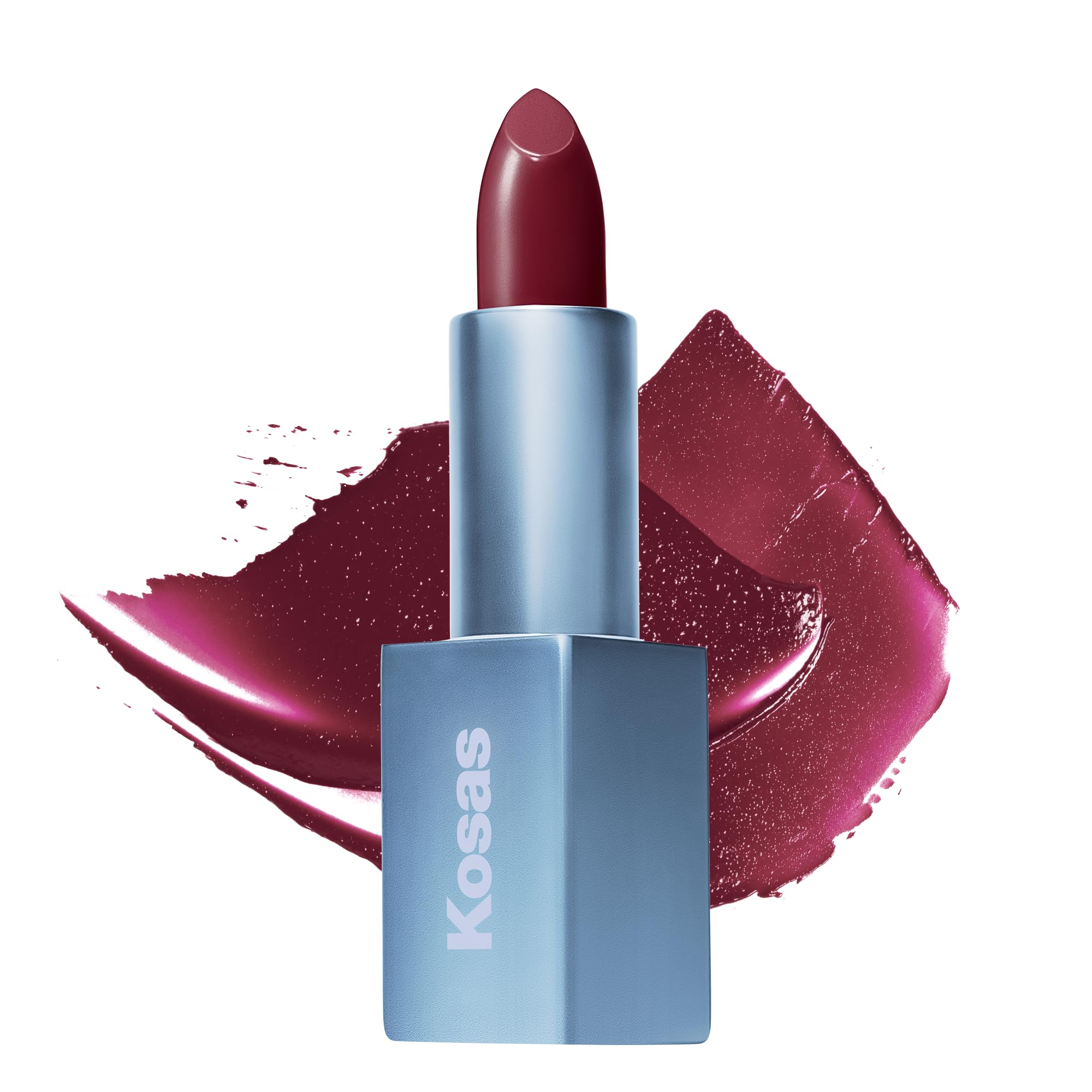 Kosas Weightless Lip Color Nourishing Satin Lipstick - High Impact Lip Color with Clean Formula - Comfy Feel & Soft Finish - Fantasy Life