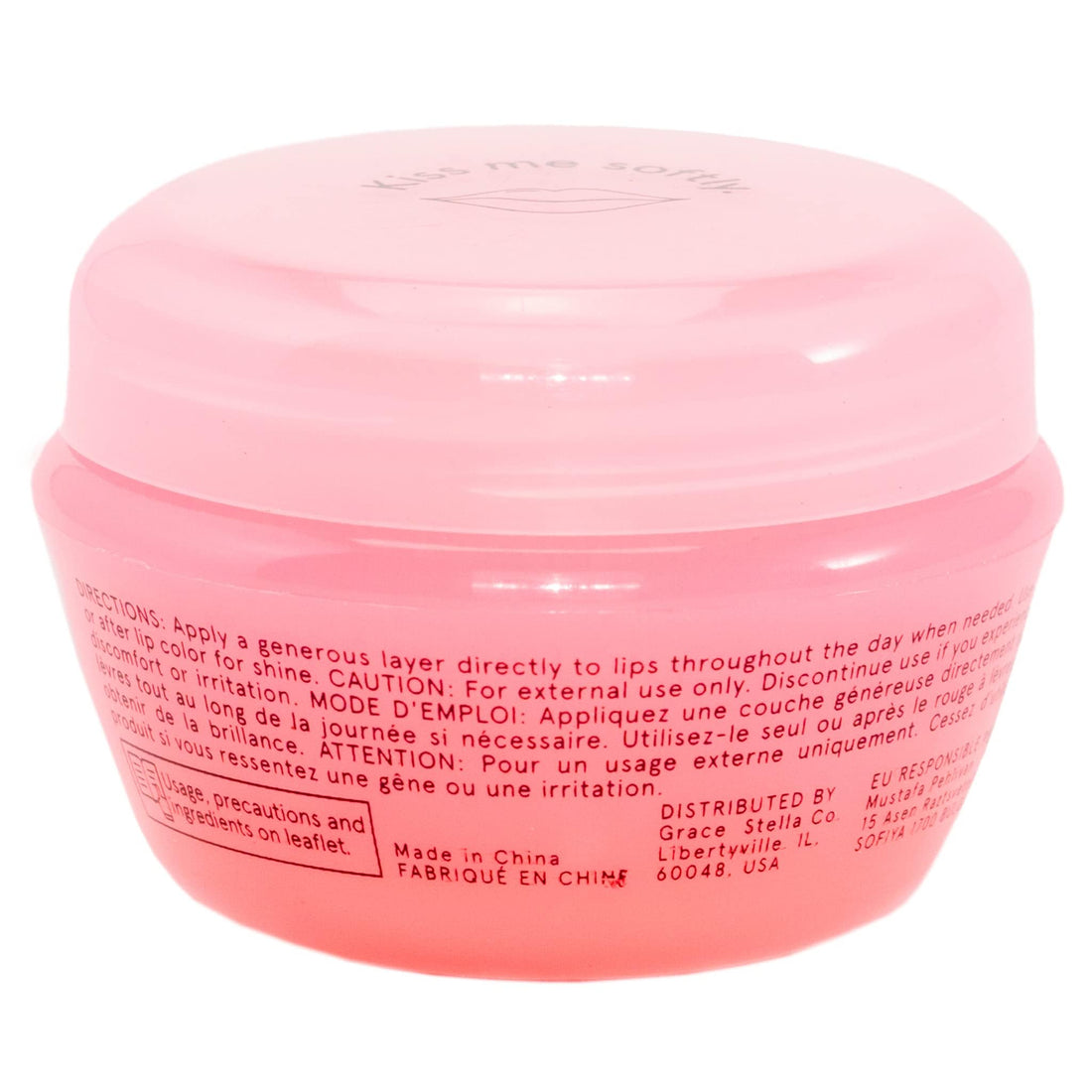 grace & stella Award Winning Lip Butter - Hydrating Lip Balm - Nourishing Lip Mask (1-pack) Travel Essentials, Travel Size Toiletries, Birthday Gifts for Women & Teens - Overnight Lip Repair - Vegan Halalzen