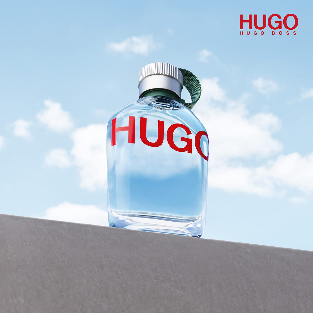 HUGO Man Eau de Toilette, Men's Perfume, Notes of Crispy Green Apple and Fir Balsam, Aromatic Fragrance, Medium Longevity