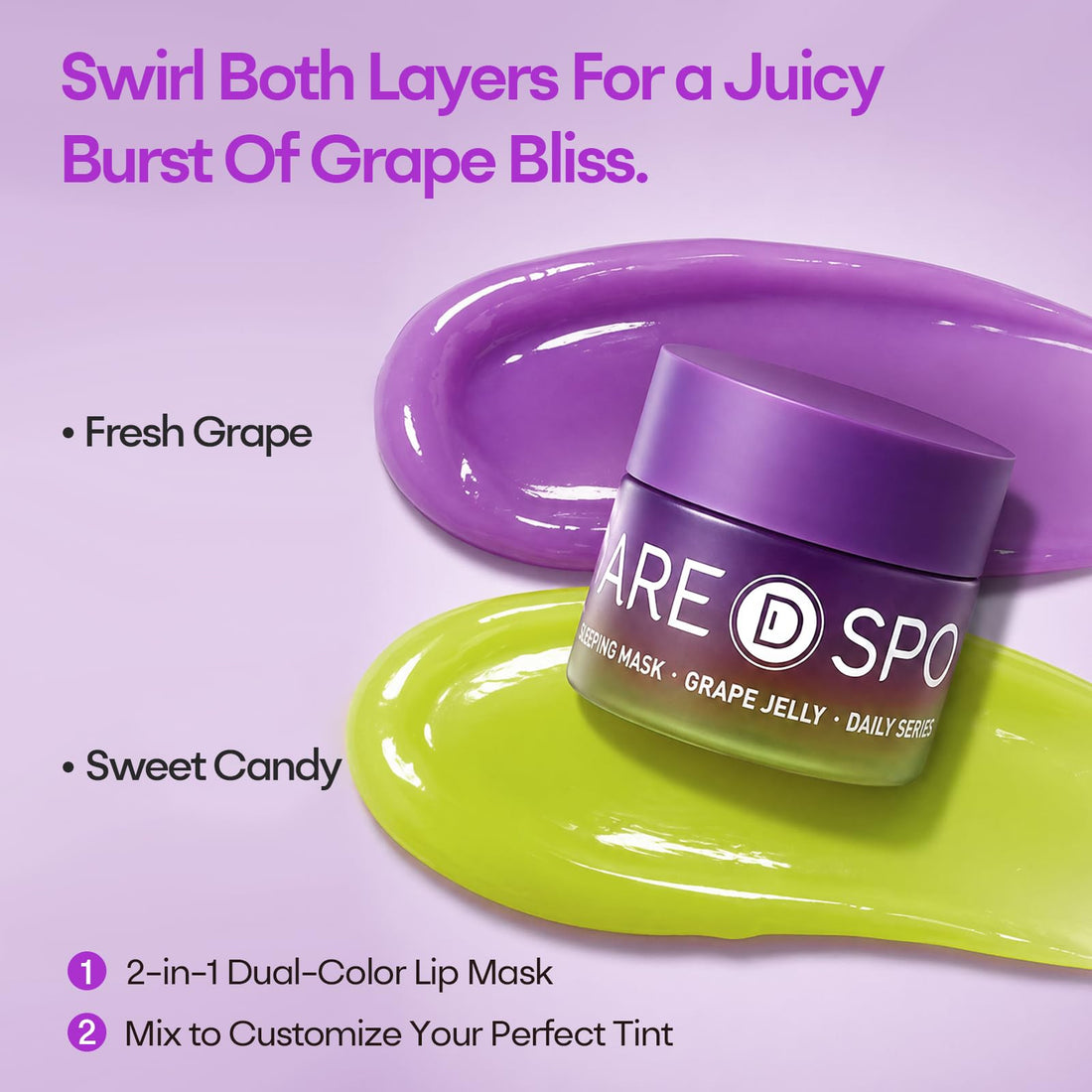 SPODARE Lemon Lip Mask, Hydrating Overnight Lip Sleeping Mask, Lip Moisturizer for Dry Cracked Lips Care, Dual-Color Lips Balm for Nourishing and Softening Lips, Minimizes Fine Lines - 12g Halalzen