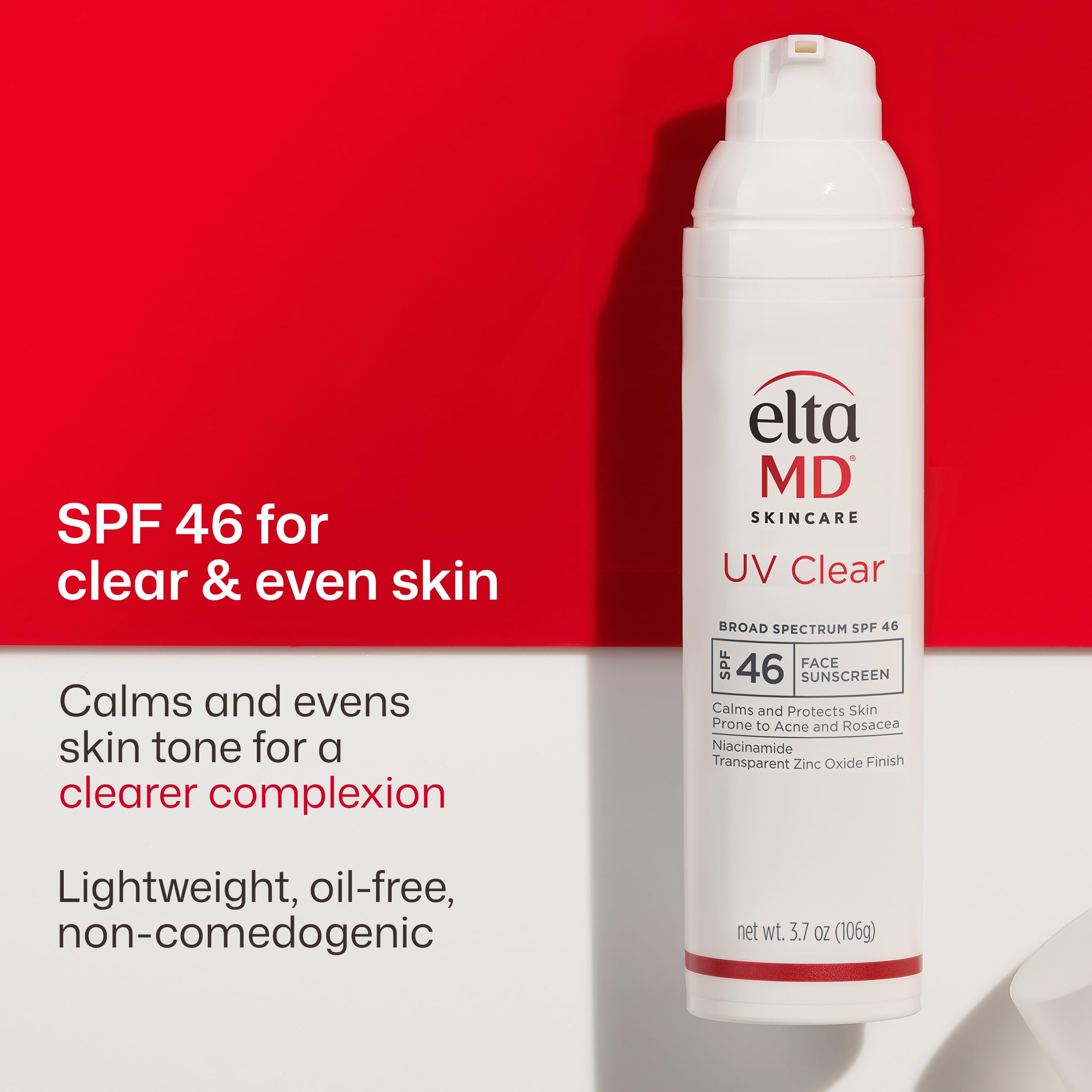 EltaMD UV Clear Face Sunscreen, Oil Free Sunscreen for Sensitive Skin with Zinc Oxide, Dermatologist Recommended Halalzen