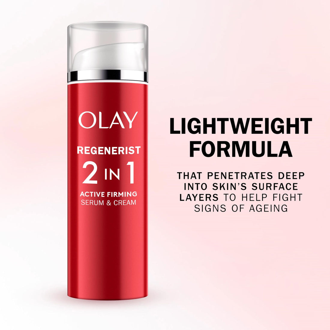 Olay Regenerist Firming Serum, Unique Formula With Vitamin B3 & Niacinamide, Instantly Hydrates For 24H, Ultra Firming 50ml