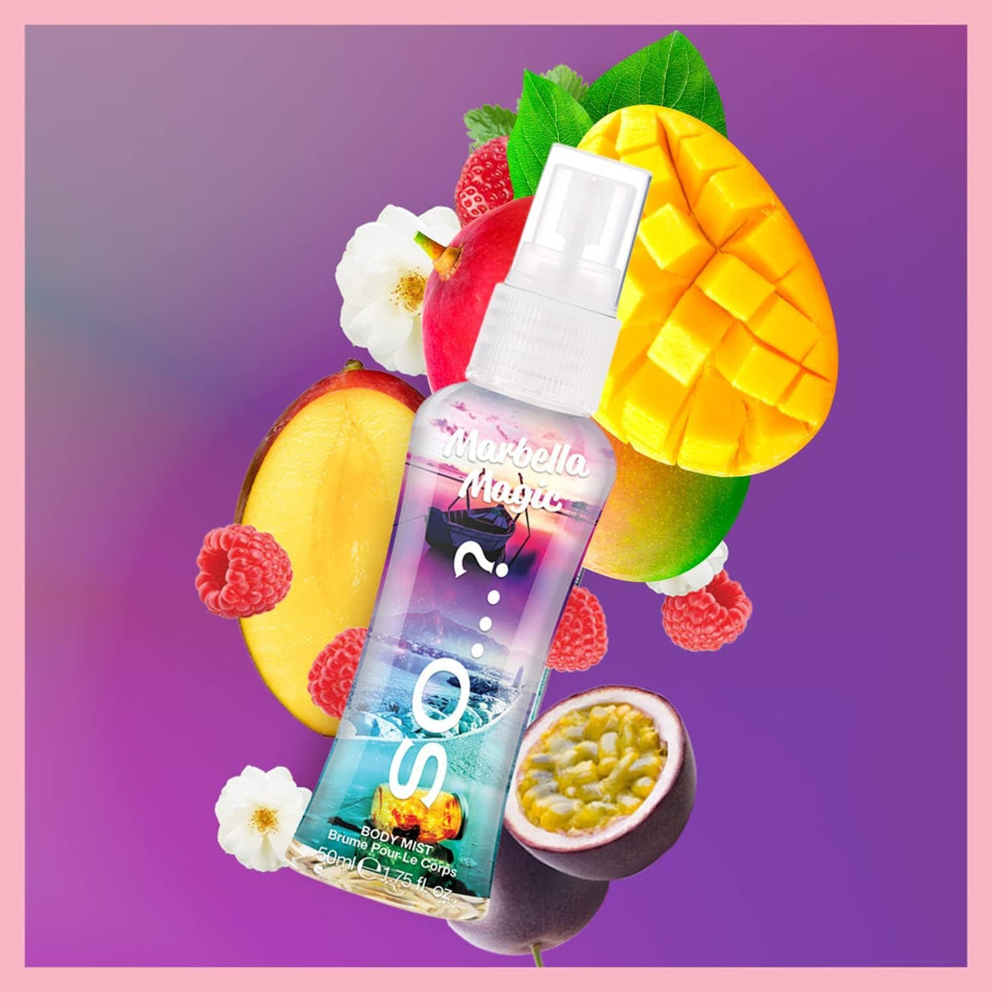 So…? Escapes Womens Gift Set, with Ibiza Dream, Bali Breeze, Mykonos Nights & Majorca Love, Fragrance Spray Set (4 x 50ml) Halalzen