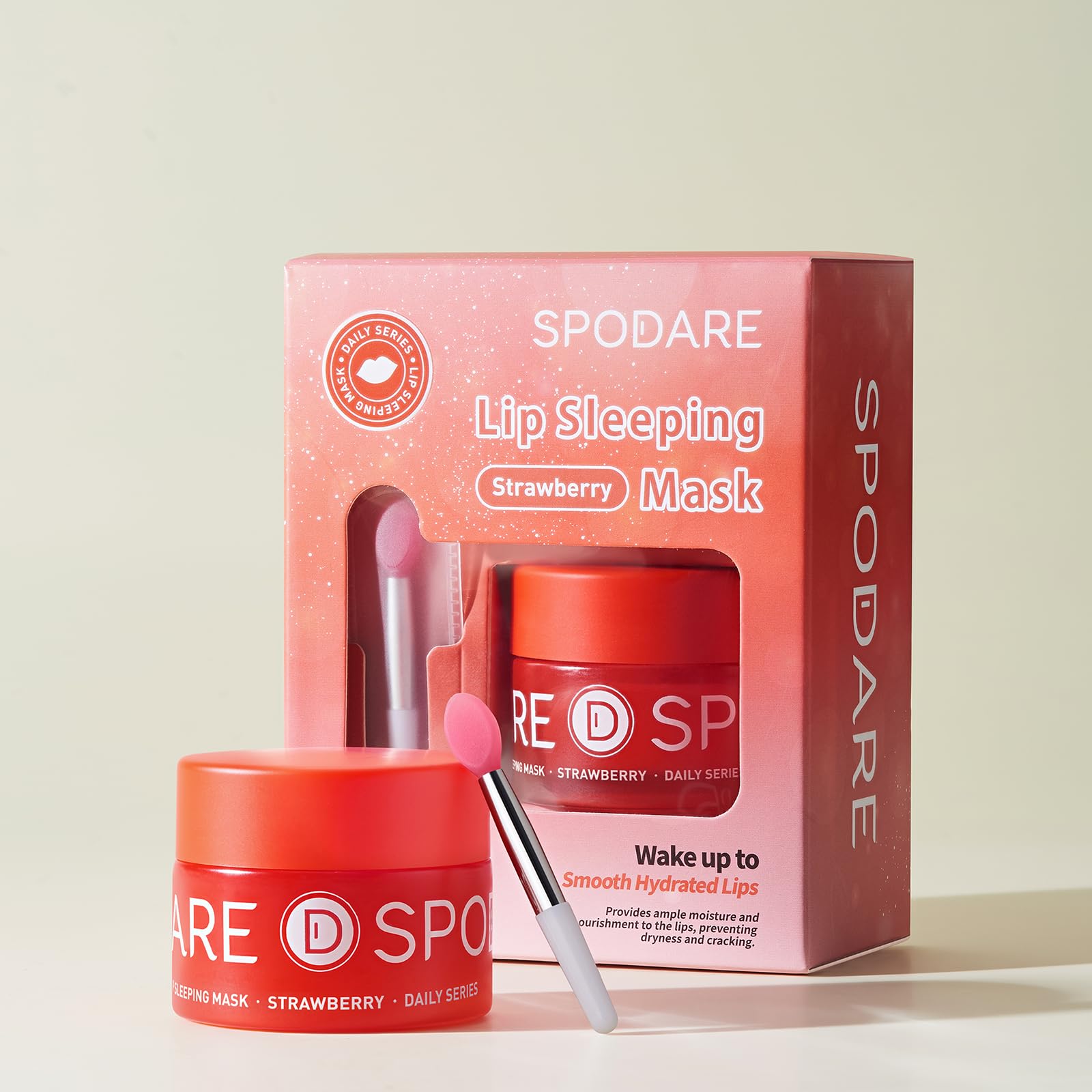 SPODARE Lemon Lip Mask, Hydrating Overnight Lip Sleeping Mask, Lip Moisturizer for Dry Cracked Lips Care, Dual-Color Lips Balm for Nourishing and Softening Lips, Minimizes Fine Lines - 12g Halalzen