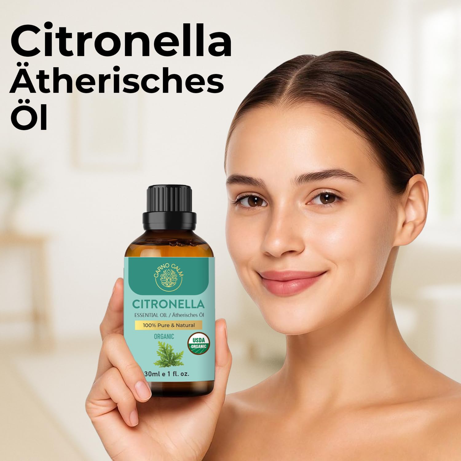 Tea Tree Essential Oil 30ml - 100% Pure & Natural Tea Tree Oil | for Nail Fungus, Hair, Face, Skin & Nails, for Aromatherapy & Diffuser | 1fl oz