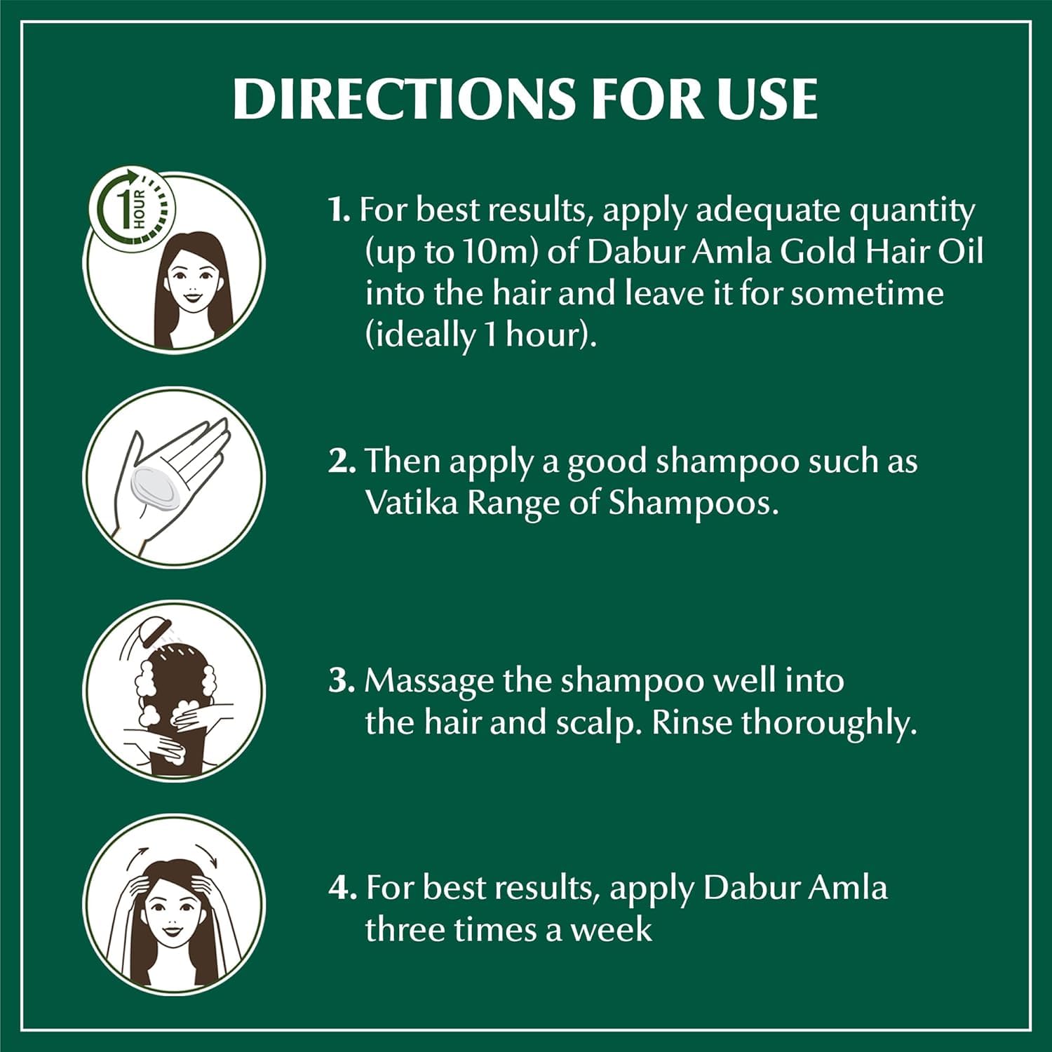 Dabur Amla Hair Oil - 200ml | For Strong, Long and Thick hair | Nourishes Scalp | Controls Hair Fall, Strengthens Hair & Promotes Hair Growth