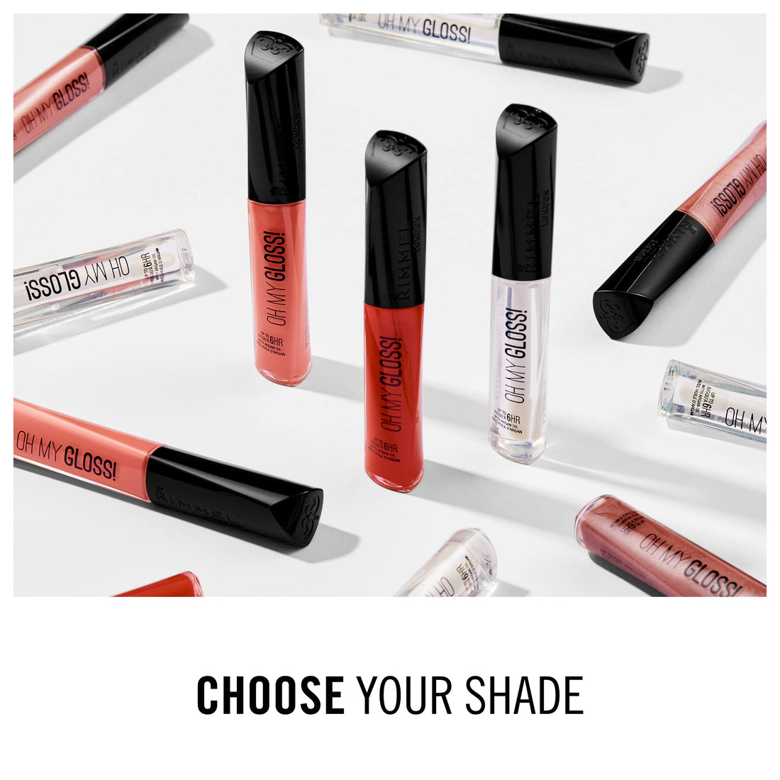 Rimmel London Oh My Gloss! Lip Gloss, 26 My Eternity, 6.5 ml Halalzen