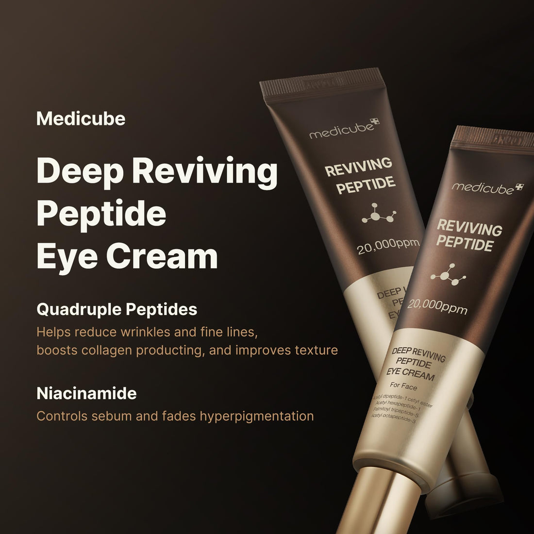 medicube Eye Serum with Salmon DNA PDRN & Pink Peptides | 99% Purity Retinol for Fine Lines | PDRN & Niacinamide for Uneven Skin Tone | Korean Skincare, 1.01 fl.oz Halalzen