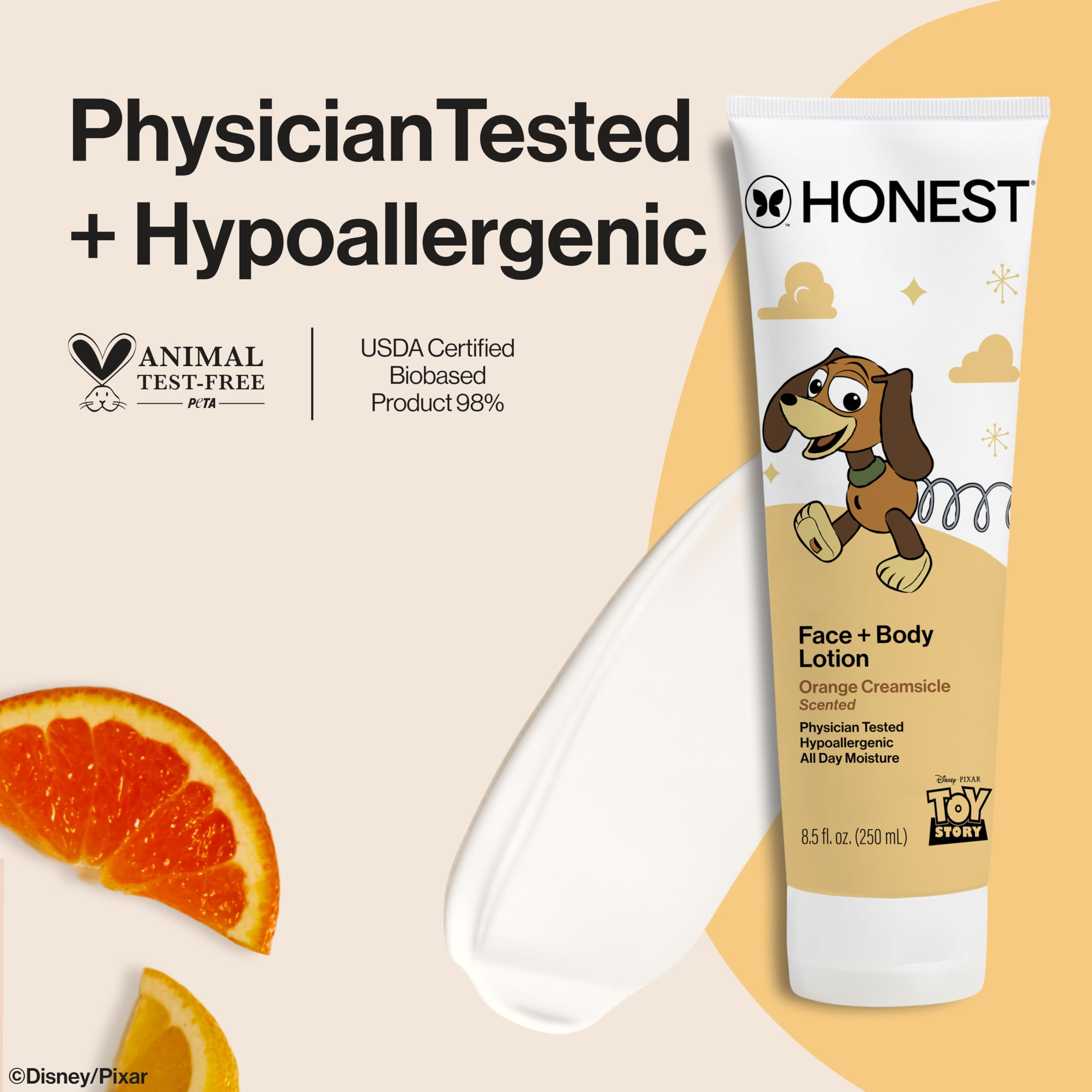 The Honest Company Hydrating Face Body Lotion, Fast Absorbing, Naturally Derived, Hypoallergenic, Lavender Calm, 8.5 fl oz Halalzen