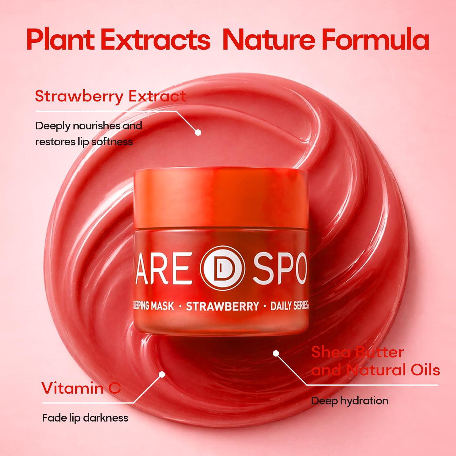 SPODARE Lemon Lip Mask, Hydrating Overnight Lip Sleeping Mask, Lip Moisturizer for Dry Cracked Lips Care, Dual-Color Lips Balm for Nourishing and Softening Lips, Minimizes Fine Lines - 12g Halalzen