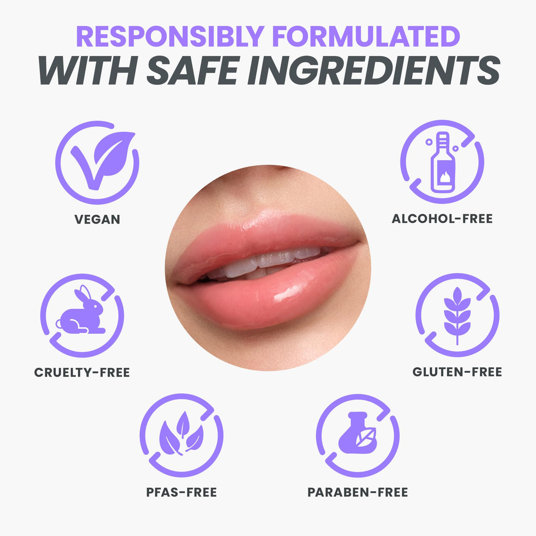 Wonderskin Lip Oil Rehab Serum - Tinted Lip Oil, Hydrating, Moisturizing, and Non-Sticky Deep Red Tint Serum for Dry Lips (Honey) Halalzen