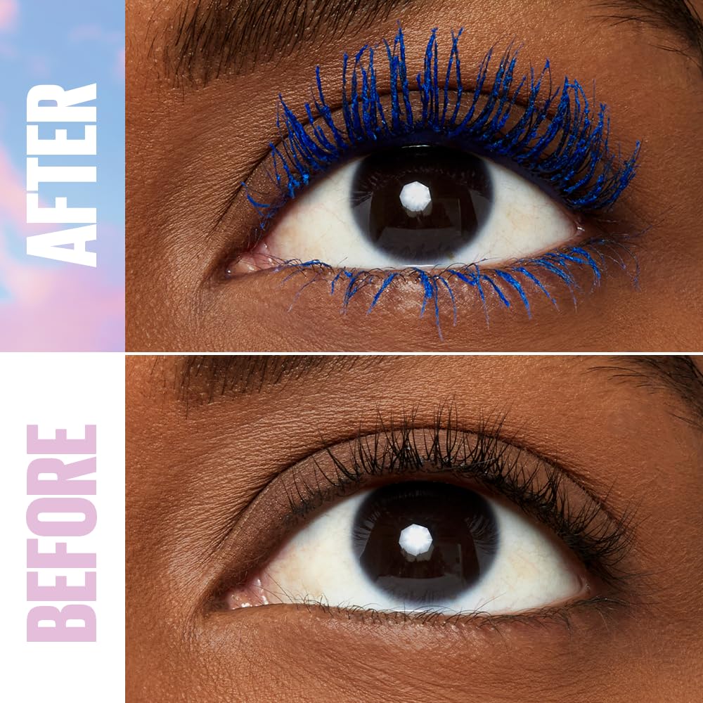 Maybelline New York Lash Sensational Sky High Mascara, Volumising & Lengthening Mascara, Washable Flake-Free Formula Infused with Bamboo Extract & Fibres, 7 ml, Shade: Brown Halalzen