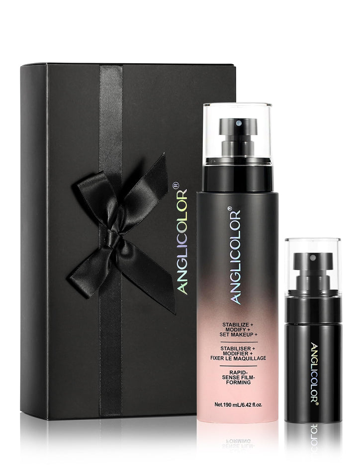 Anglicolor Matte Setting Spray,15-Second Quick-Drying Film Formation,Ultra-Fine Mist,Oil Control,Up To 16 Hour Makeup Wear,Transfer-proof and Non-sticky (190ml) Halalzen