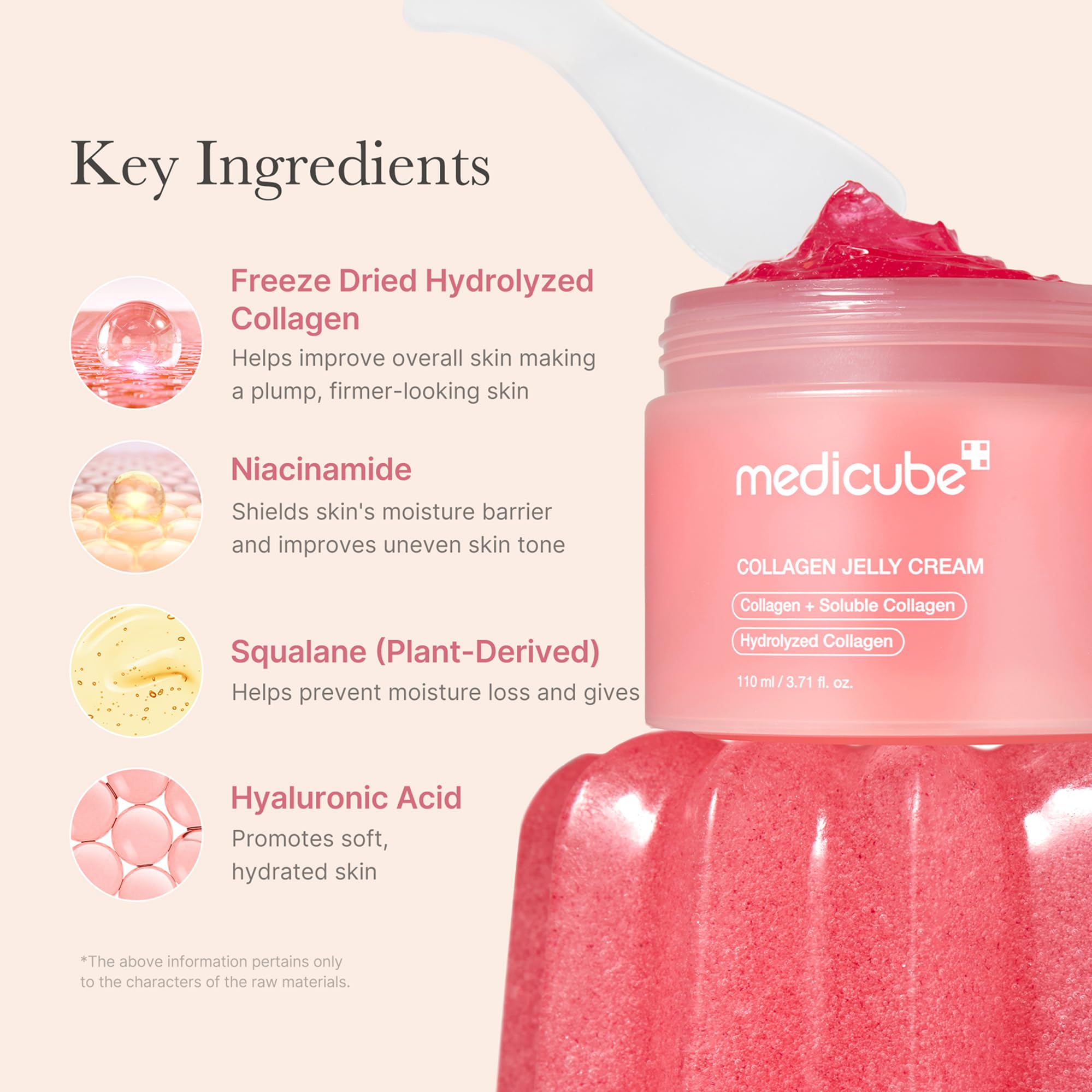 medicube Jelly Cream with Hyaluronic Acid | Daily Moisturizer for All Skin Types | Long-lasting Hydration with Hyaluronic Acid, Ceramides, Multi Peptides | Supports Skin's Natural Barrier | 1.69 fl.oz Halalzen