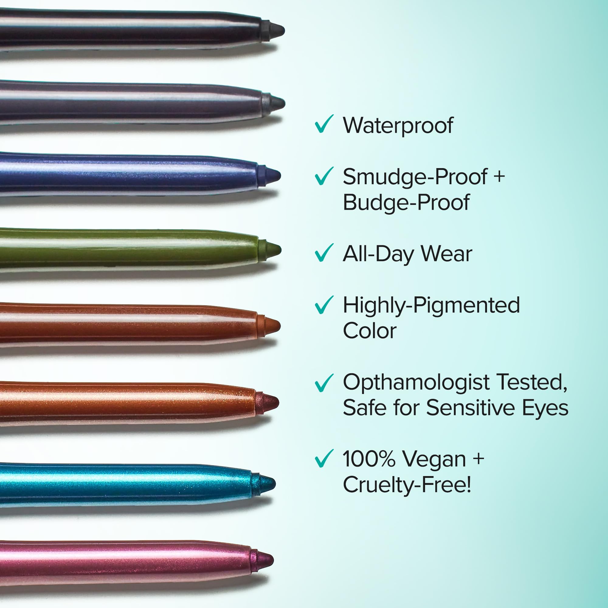 Thrive Causemetics Infinity Waterproof Eyeliner Pencil, Built In Sharpener & Smudge Tip, Long Lasting, Smudge Proof, Hyaluronic Acid & Shea Butter, Vegan & Cruelty Free, Ella (Brown Matte)