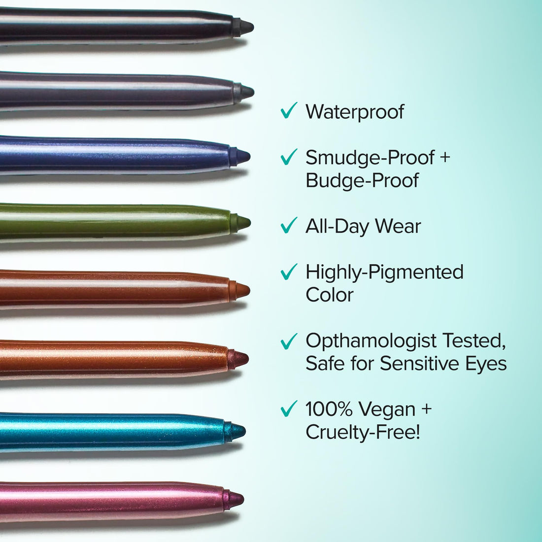 Thrive Causemetics Infinity Waterproof Eyeliner Pencil, Built In Sharpener & Smudge Tip, Long Lasting, Smudge Proof, Hyaluronic Acid & Shea Butter, Vegan & Cruelty Free, Ella (Brown Matte)