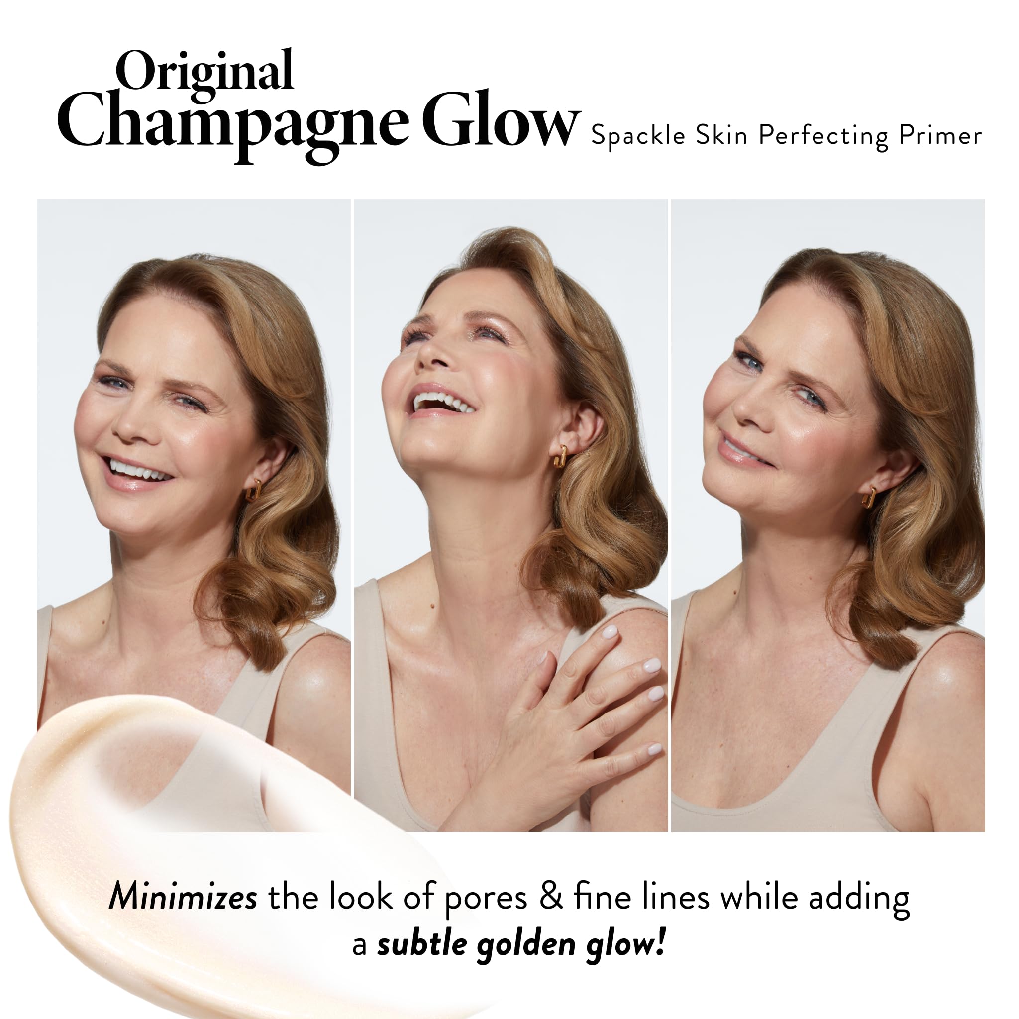 LAURA GELLER NEW YORK Spackle Primer - Diamond - Super-Size 2 Fl Oz - Hyaluronic Acid Makeup Primer for Mature Skin Halalzen