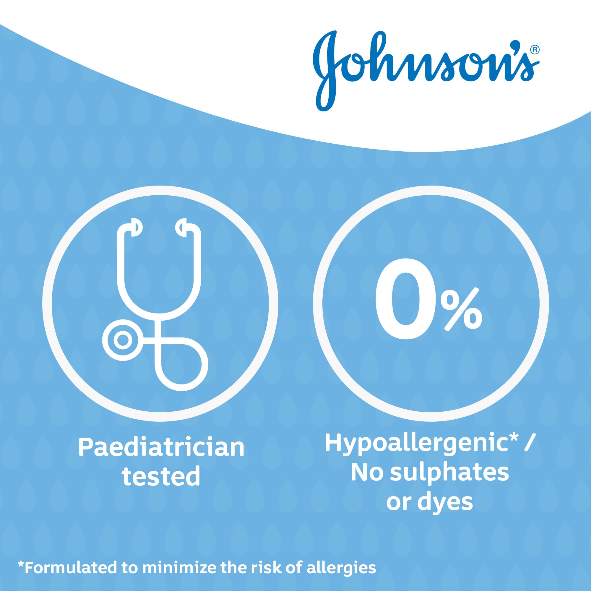 Johnson's Baby Top to Toe Wash (1 x 500 ml), Gentle & Mild Head to Toe Wash for Newborn Care, Newborn Essentials No More Tears, Suitable for Babies First Bath, Kids and Adults