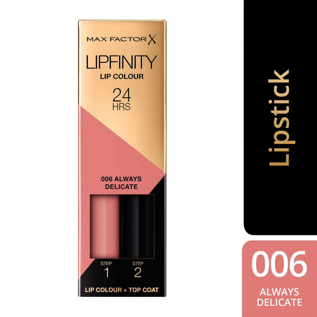 Max Factor Lipfinity Long-Lasting Two Step Lipstick - 016 Glowing Pink, 4.2g Halalzen