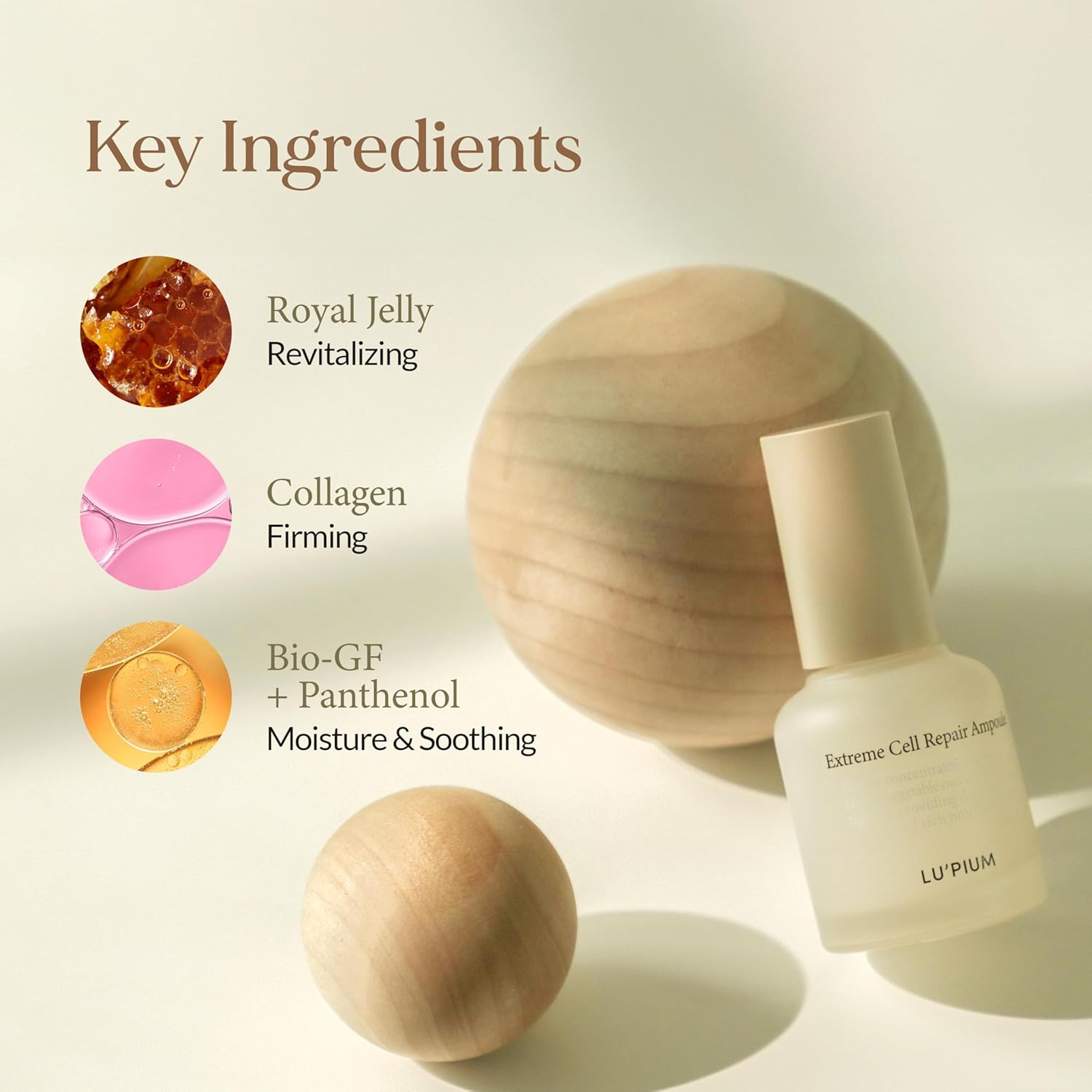 Extreme Cell Repair Ampoule - Vegan Mucin Serum, Barrier Repair & Deep Hydration, Soothing & Moisturizing, Elastic Thread-like Texture, Korean Skincare (30ml, 1.01 fl.oz.) Halalzen
