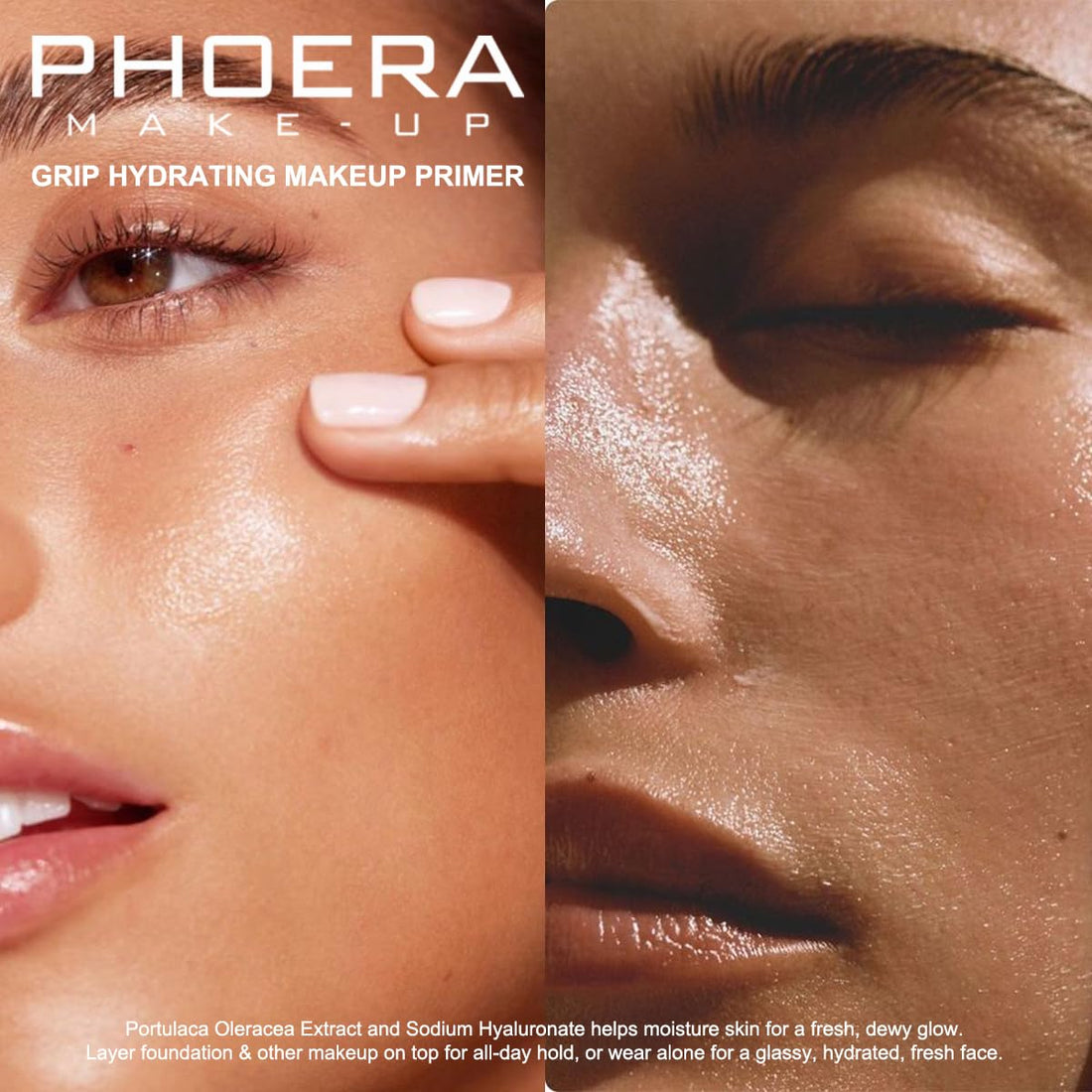 2Pcs Makeup Primer For PHOERA All Matte Oil Free Full Coverage Foundation Base Long Lasting Hydrating Smoothing Moisturizing Makeup Base Matte Face Foundation Primer (#2pcs 18ml) Halalzen
