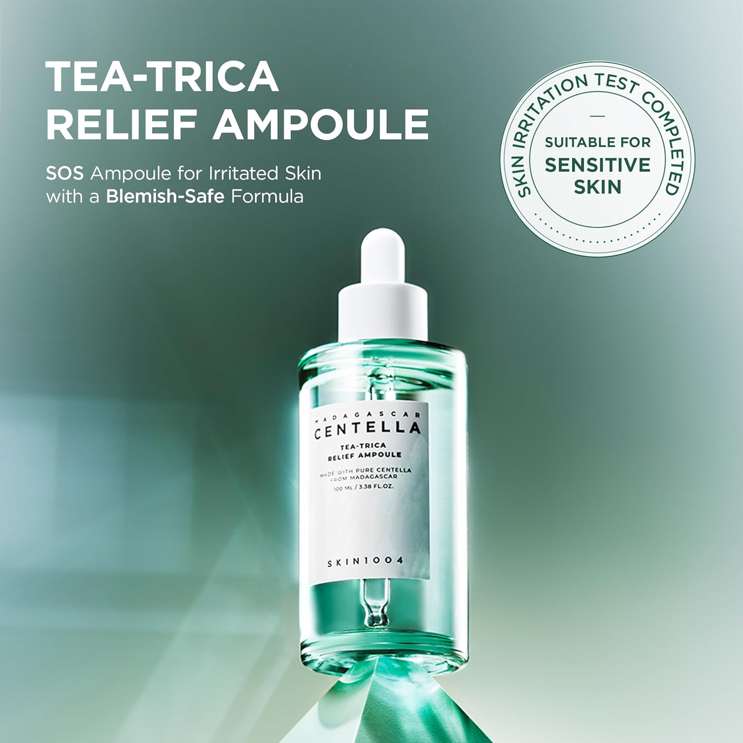 Madagascar Centella, Tea-Trica Relief Ampoule, 3.38 fl oz (100 ml), SKIN1004