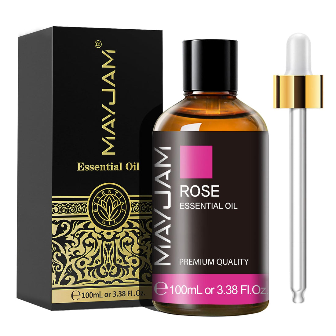 MAYJAM Sandalwood Essential Oils 100ML, Sandalwood Oil for Diffuser, Humidifier, DIY, Home, Office