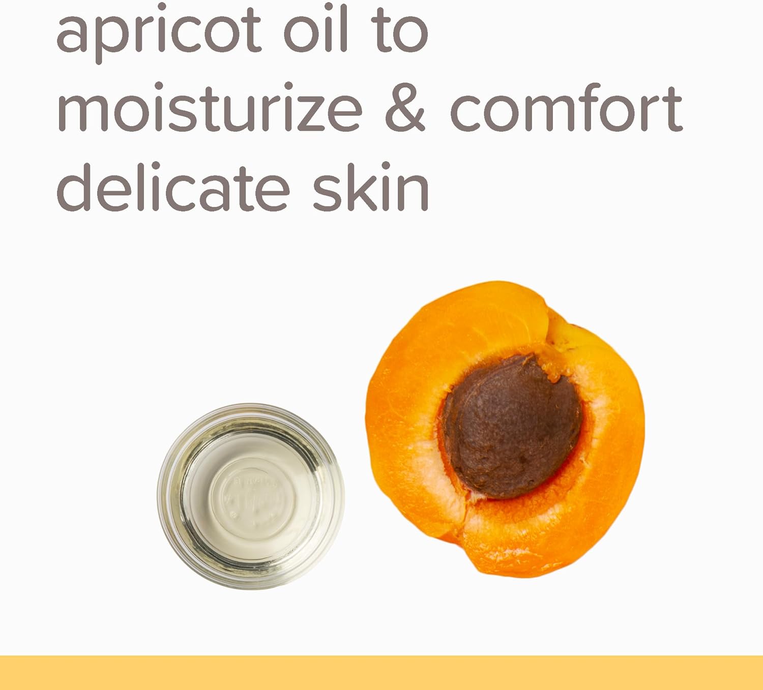 Burt's Bees Baby Oil, Nourishing Baby Moisturiser With Apricot Oil, Paediatrician-Tested, 147.8 ml Halalzen